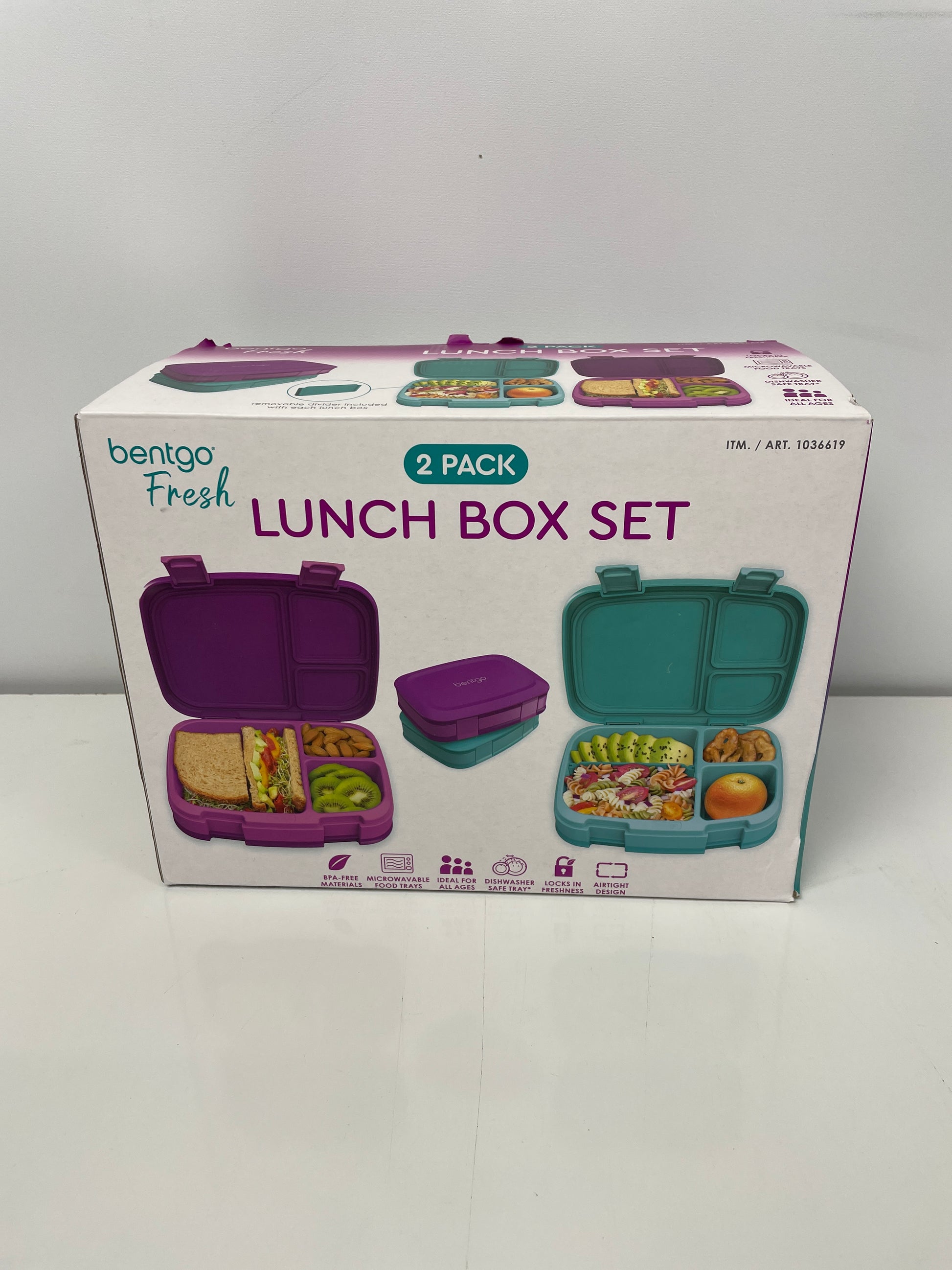 Bentgo Modern Leak-Resistant Lunch Box, 2 Pack - Retail $24