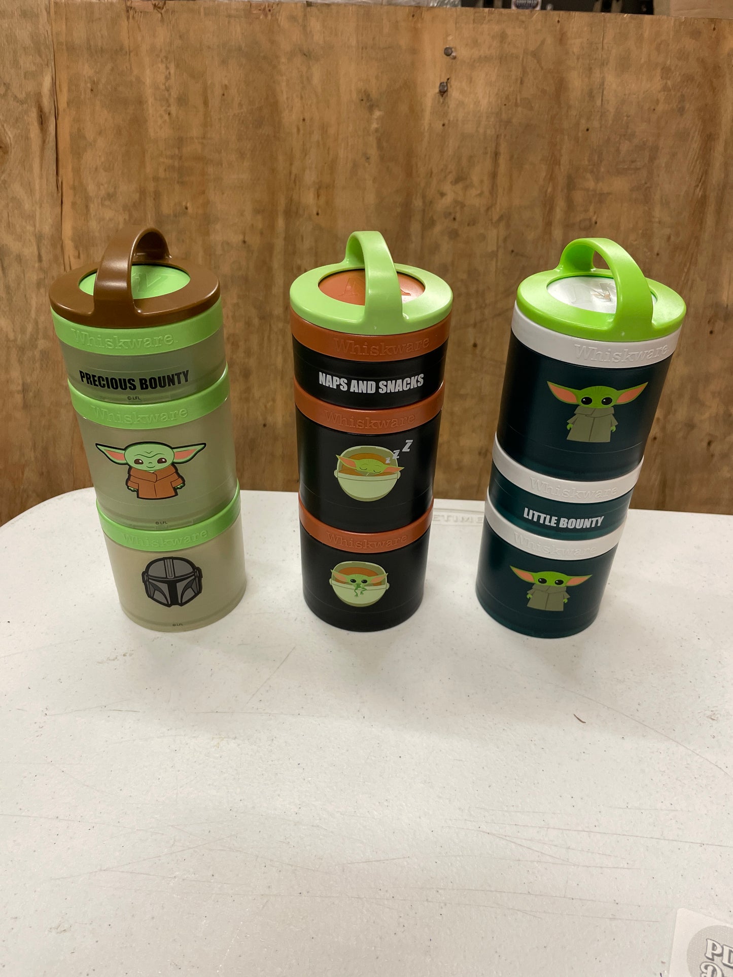 Whiskware Licensed Snack Containers - Retail $19