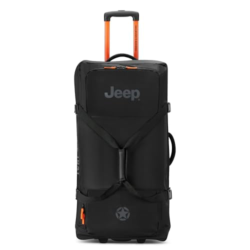 Jeep JS005A Two Wheel Rolling Travel Duffle Bag