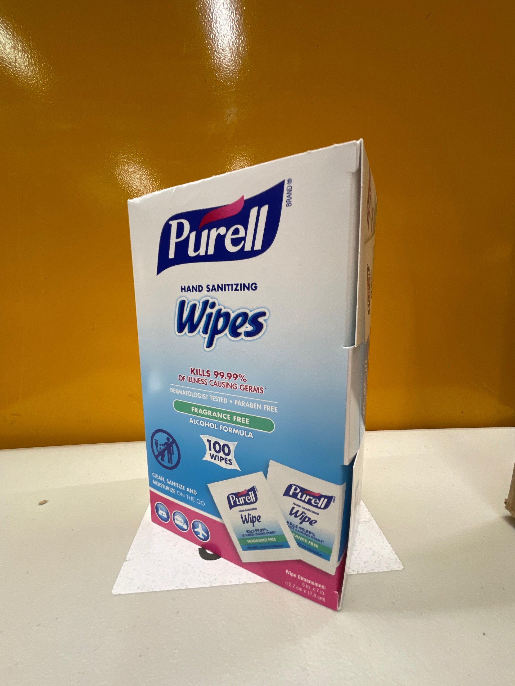 Sanitizing Hand Wipes, Individually Wrapped, 5 x 7, Unscented, White, 1,000/Carton - Retail $85