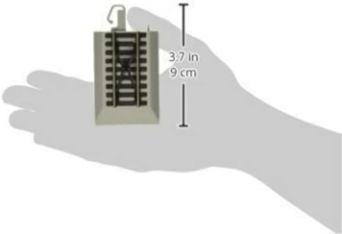 Bachmann Trains - Snap-Fit E-Z TRACK HAYES BUMPERS (2/card) - NICKEL SILVER Rail With Gray Roadbed - HO Scale