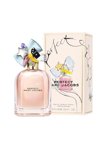 Marc Jacobs Perfect Eau de Parfum 3.3oz – Floral Women's Perfume – With Notes of Rhubarb, Daffodil