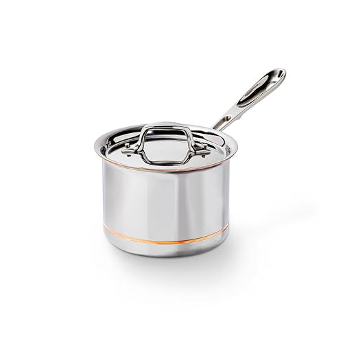 All-Clad Copper Core Stainless 2 Qt Saucepan with Lid, Made in the USA