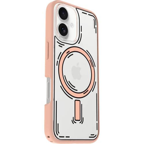 OtterBox iPhone 16 Symmetry Series Clear Case - Doodle Cover