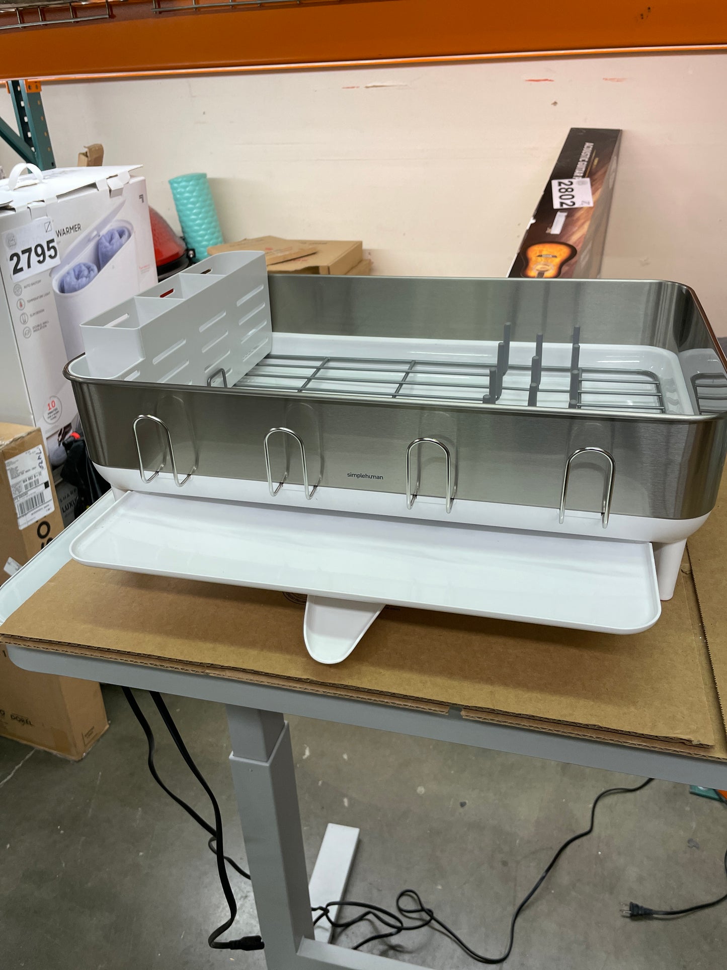 SimpleHuman Dish Rack - Retail $49