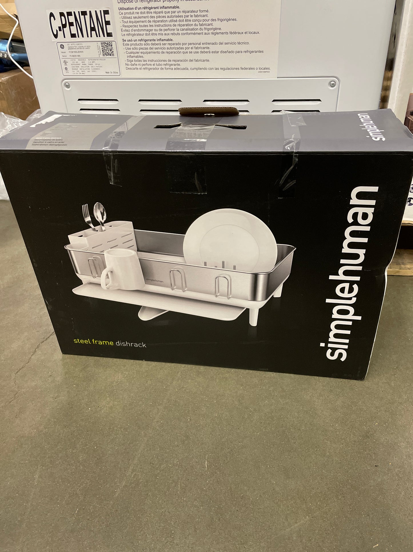 SimpleHuman Dish Rack - Retail $49