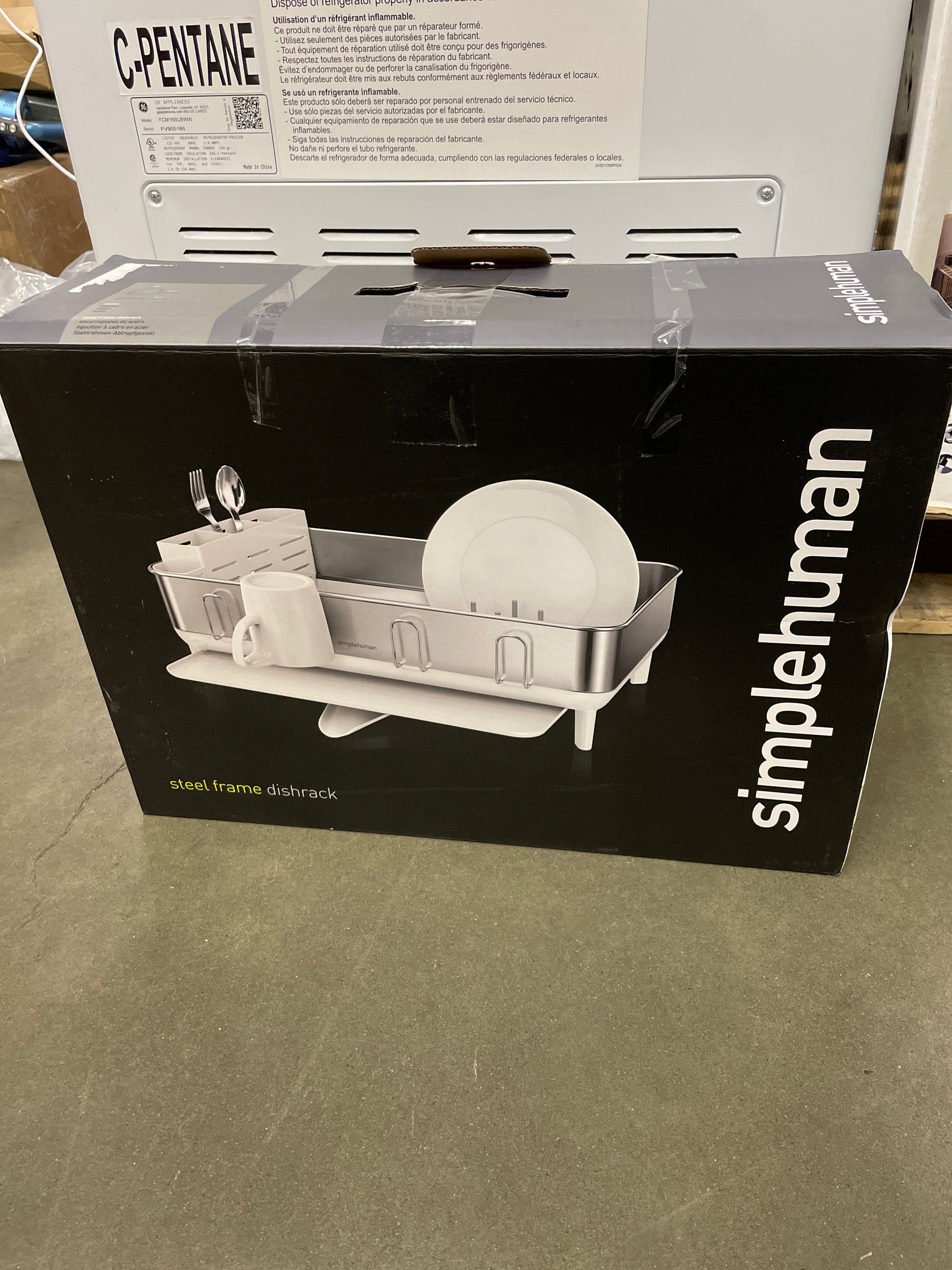 SimpleHuman Dish Rack - Retail $49