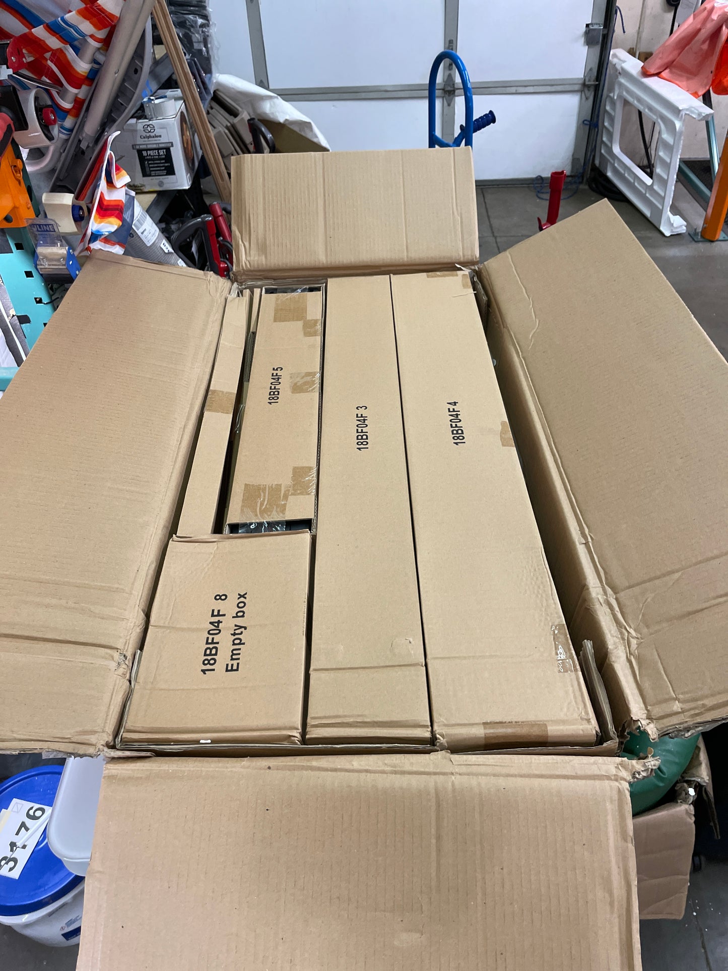 Olee Sleep FULL 18 Inch Heavy Duty Steel Slat Anti-Slip Support, Black - Retail $118