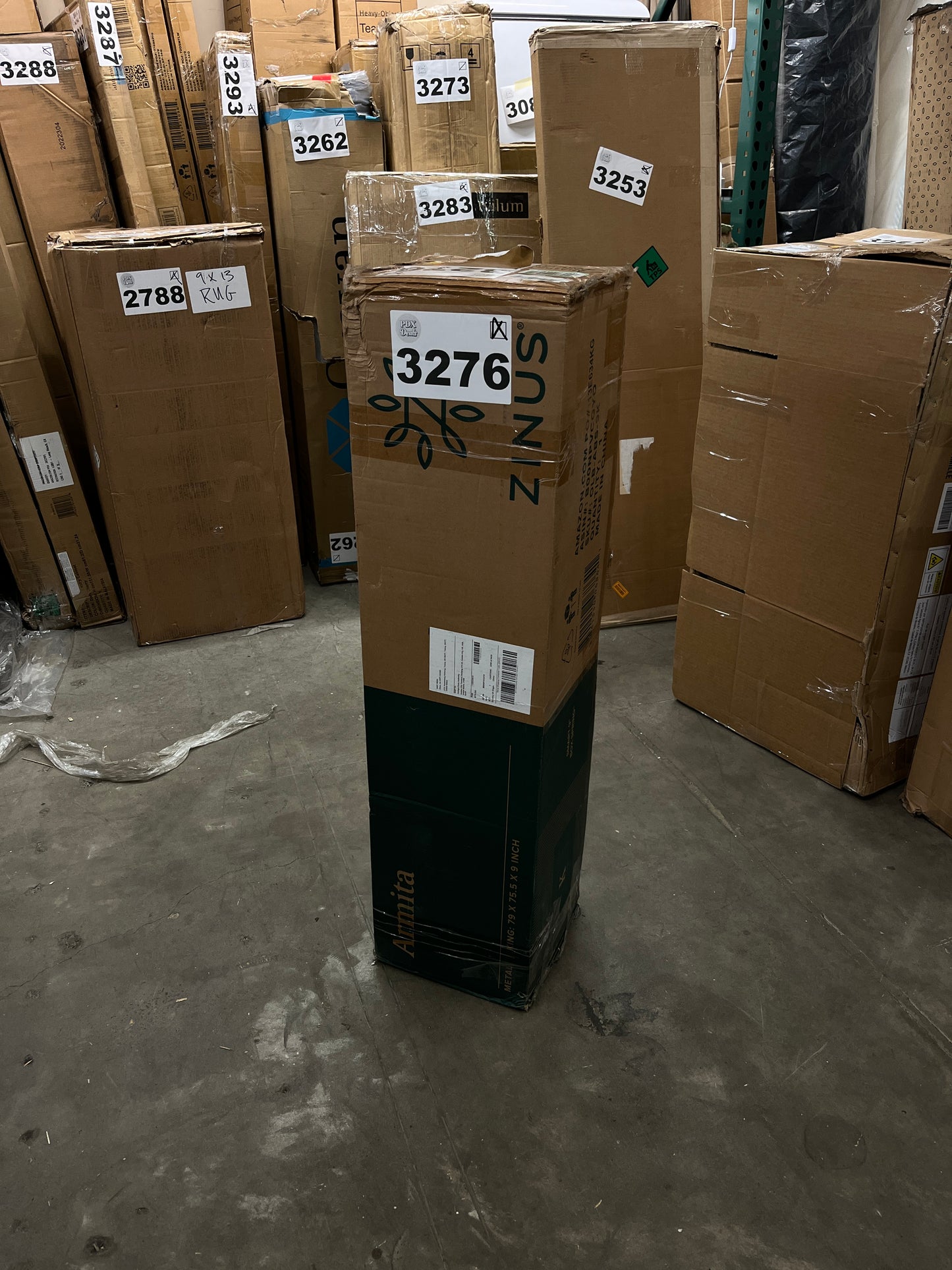 Zinus 9 Inch Metal Smart Box Spring / Mattress Foundation, King - Retail $167