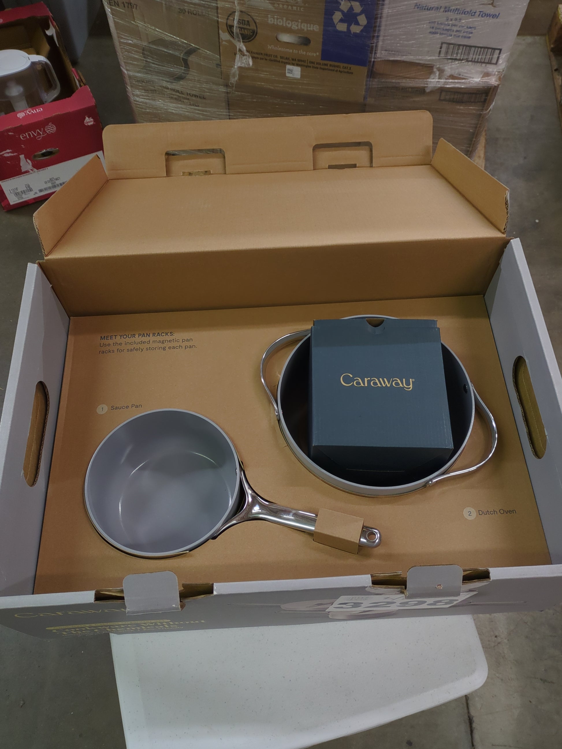 Costco - Caraway 11-piece Ceramic Non-Stick Cookware & Bakeware Set - Retail $499