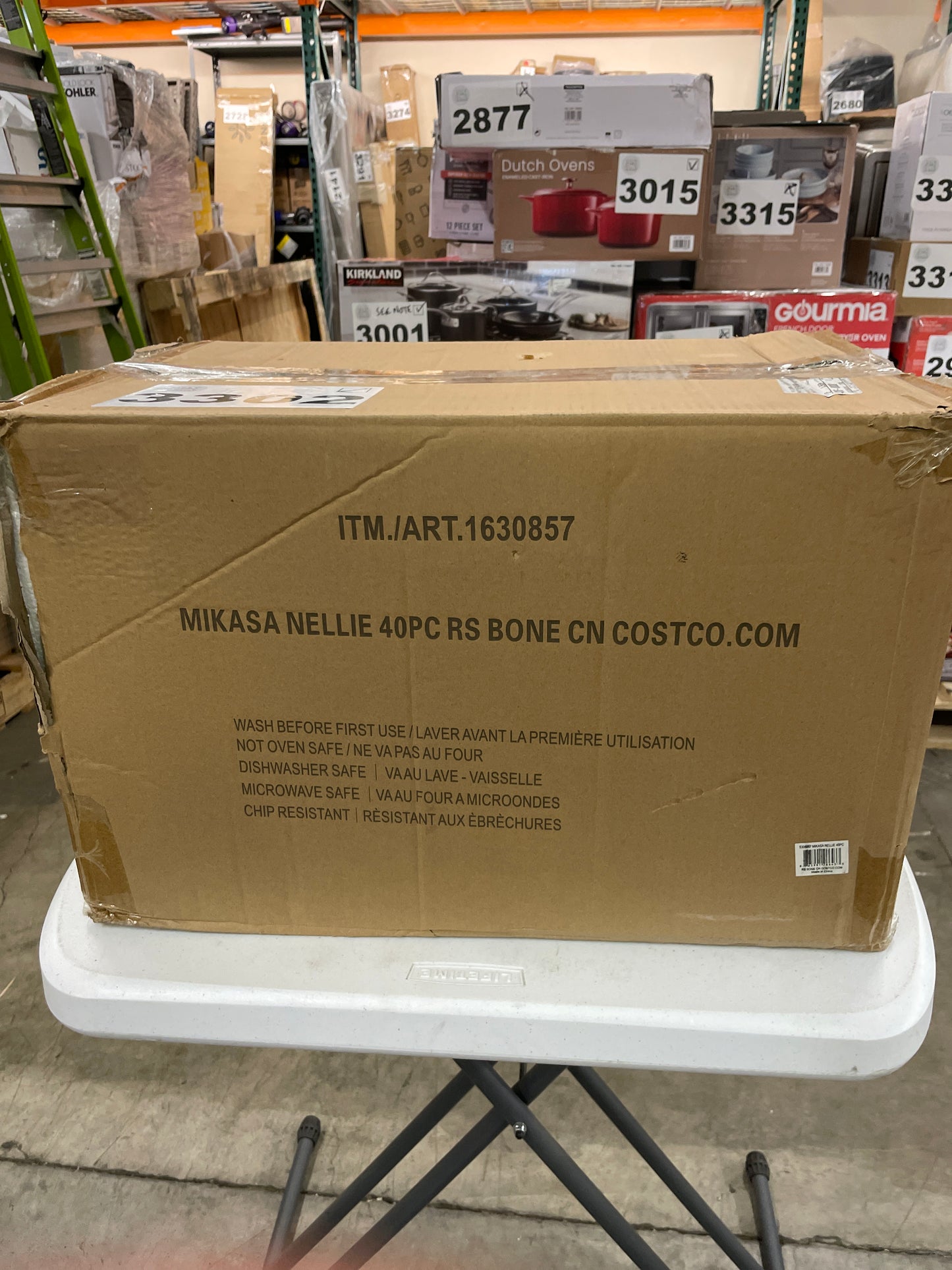 Costco - Mikasa Nellie 40-piece Dinnerware Set - Retail $79