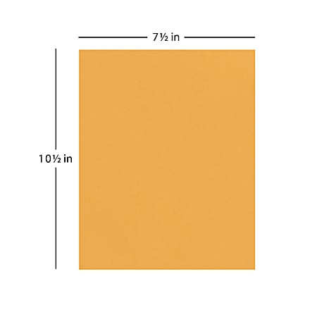 Office Depot® Brand Manila Envelopes, 11-1/2" x 14-1/2", Clasp Closure, Brown Kraft, Box Of 100