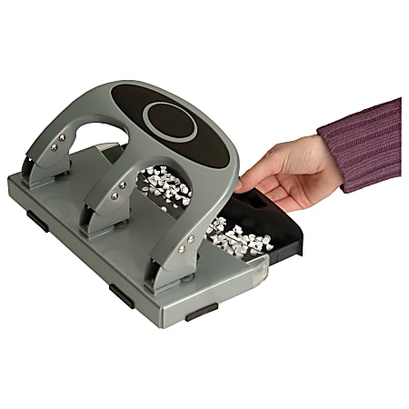Office Depot® Brand Deluxe 3-Hole Heavy-Duty Punch