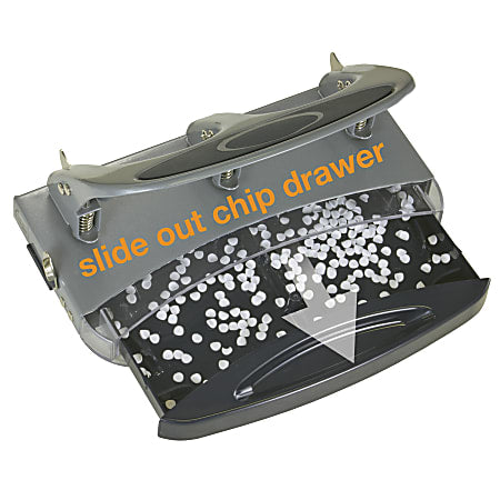 Office Depot® Brand Deluxe 3-Hole Heavy-Duty Punch