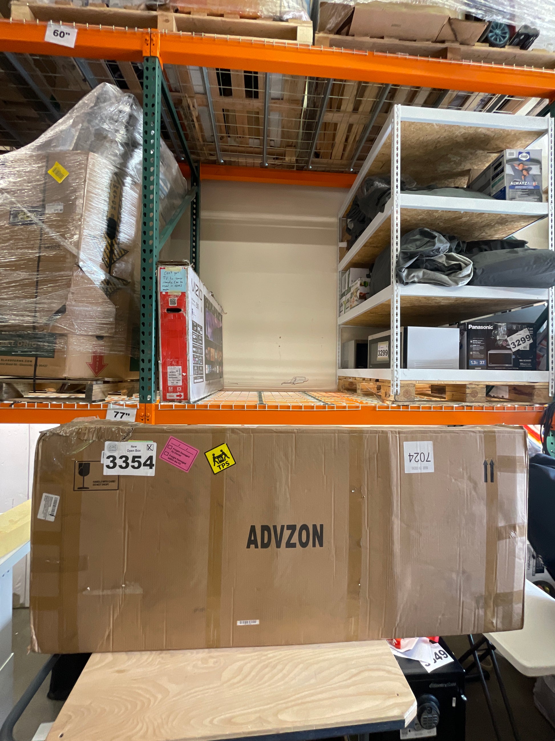 NEW - Workbench for Garage Workbench with Drawer Garage Workbench with Height Adjust with Power Outlet with Wheels 59â€™â€™ x 23.6â€™â€™ 1.5â€™â€™ Thick Bamboo Top 2700lbs Capacity Workbench for Home - Retail $499