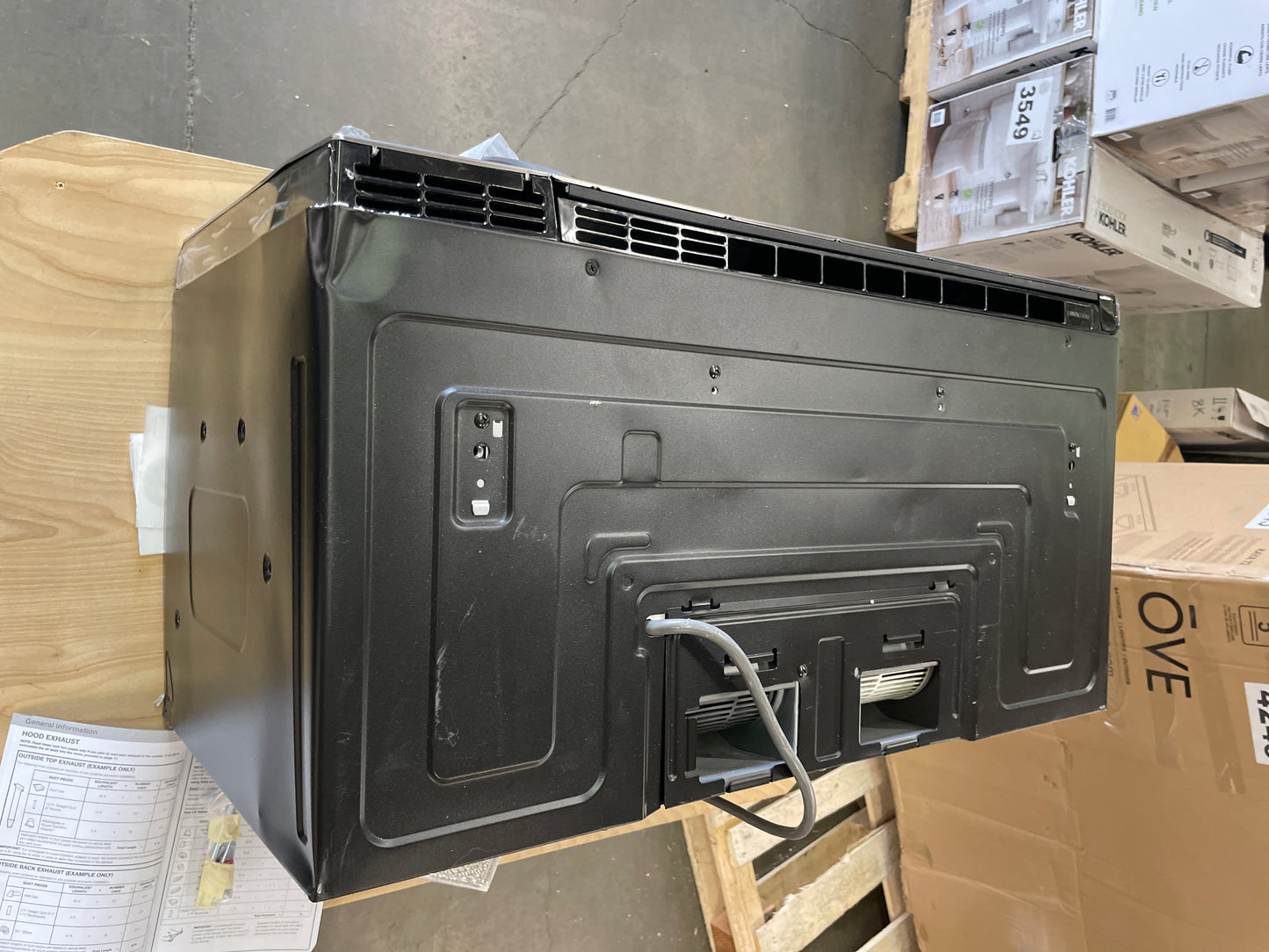 Samsung 1.9 Cu. Ft. Over-the-Range Microwave with Sensor Cook ME19R7041FS - Retail $419