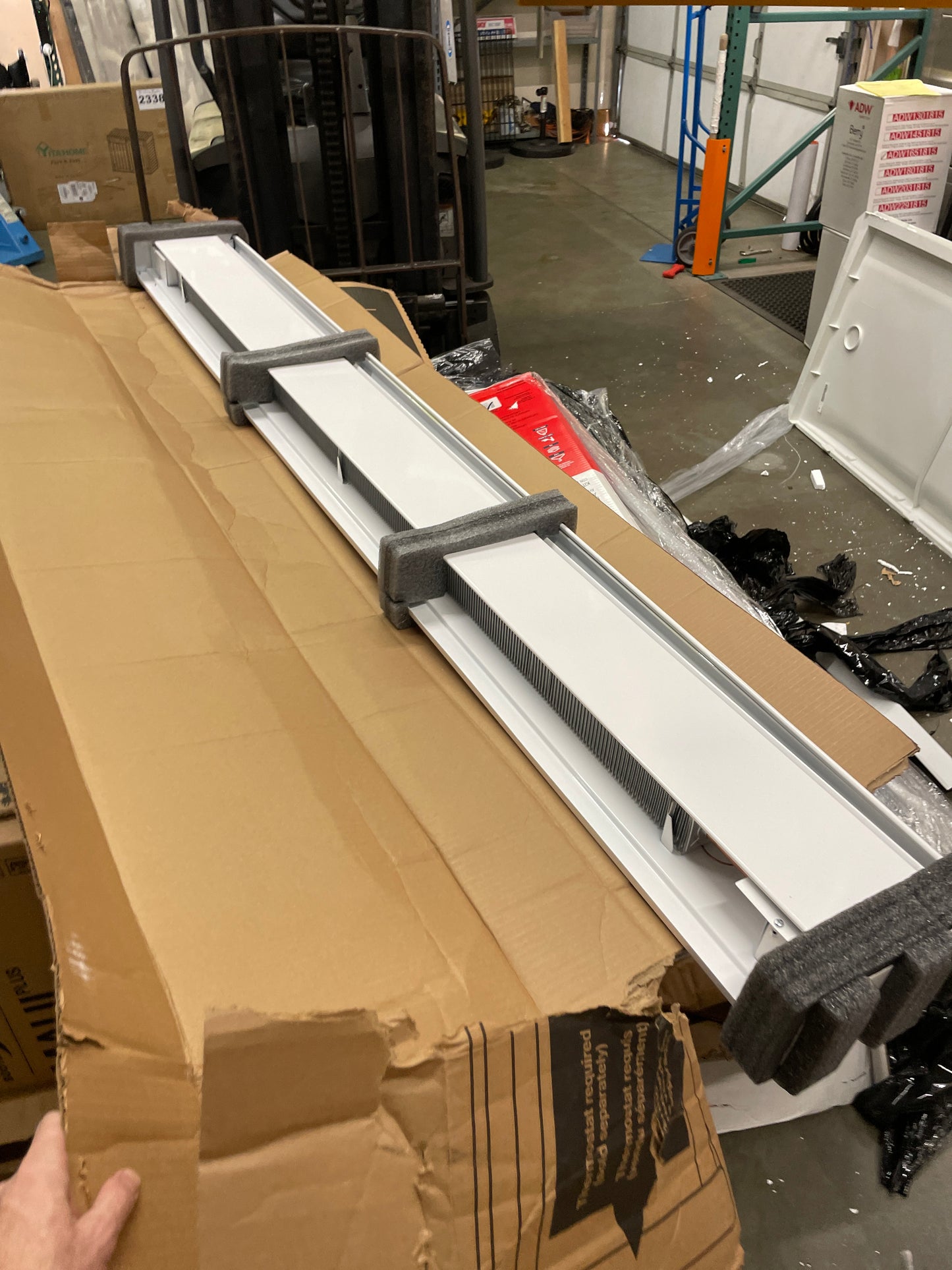 Cadet SoftHEAT 83" White 1500W Electric Baseboard Heater - 240V - Retail $299