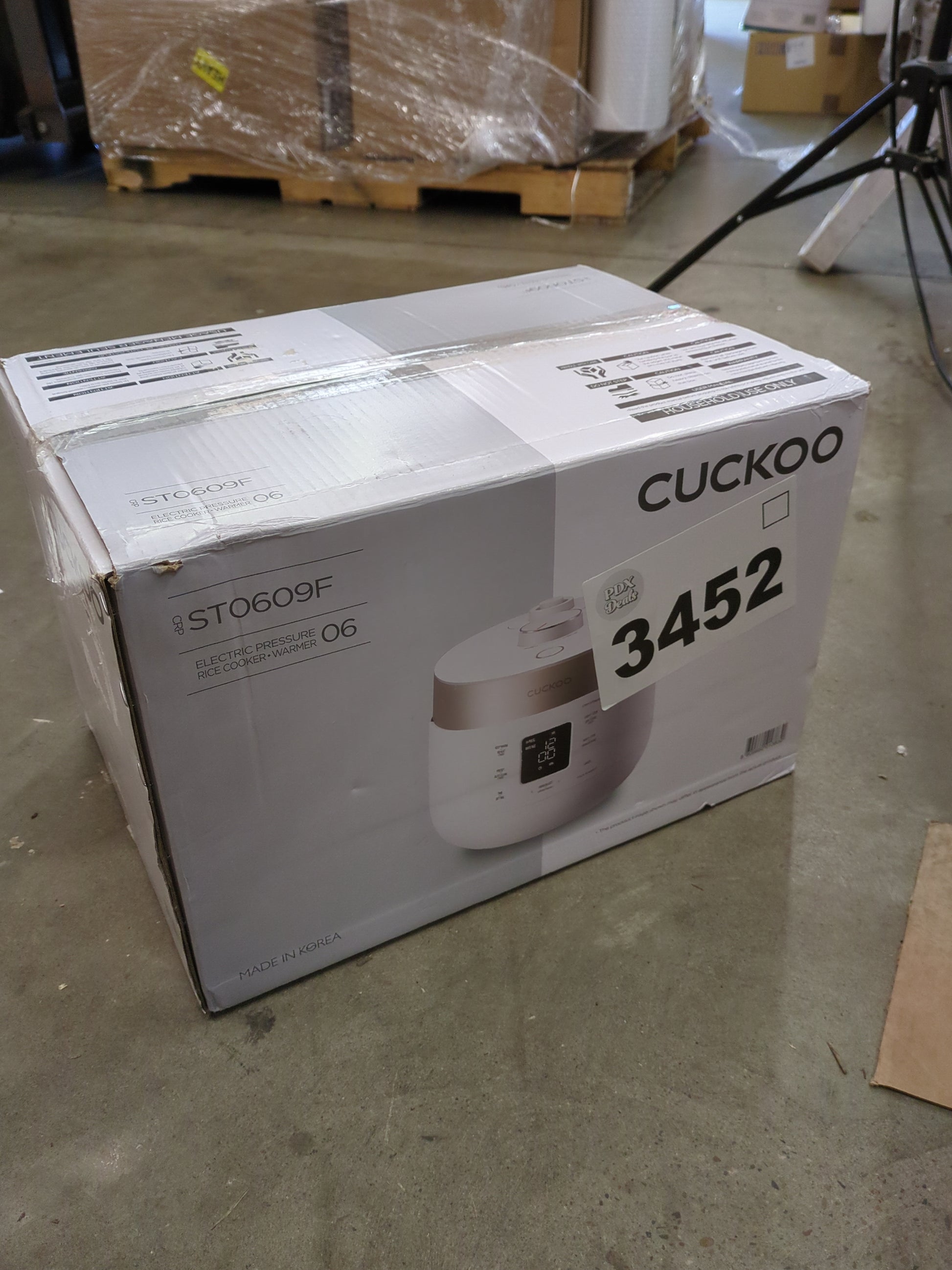 CUCKOO PRESSURE RICE - Retail $229