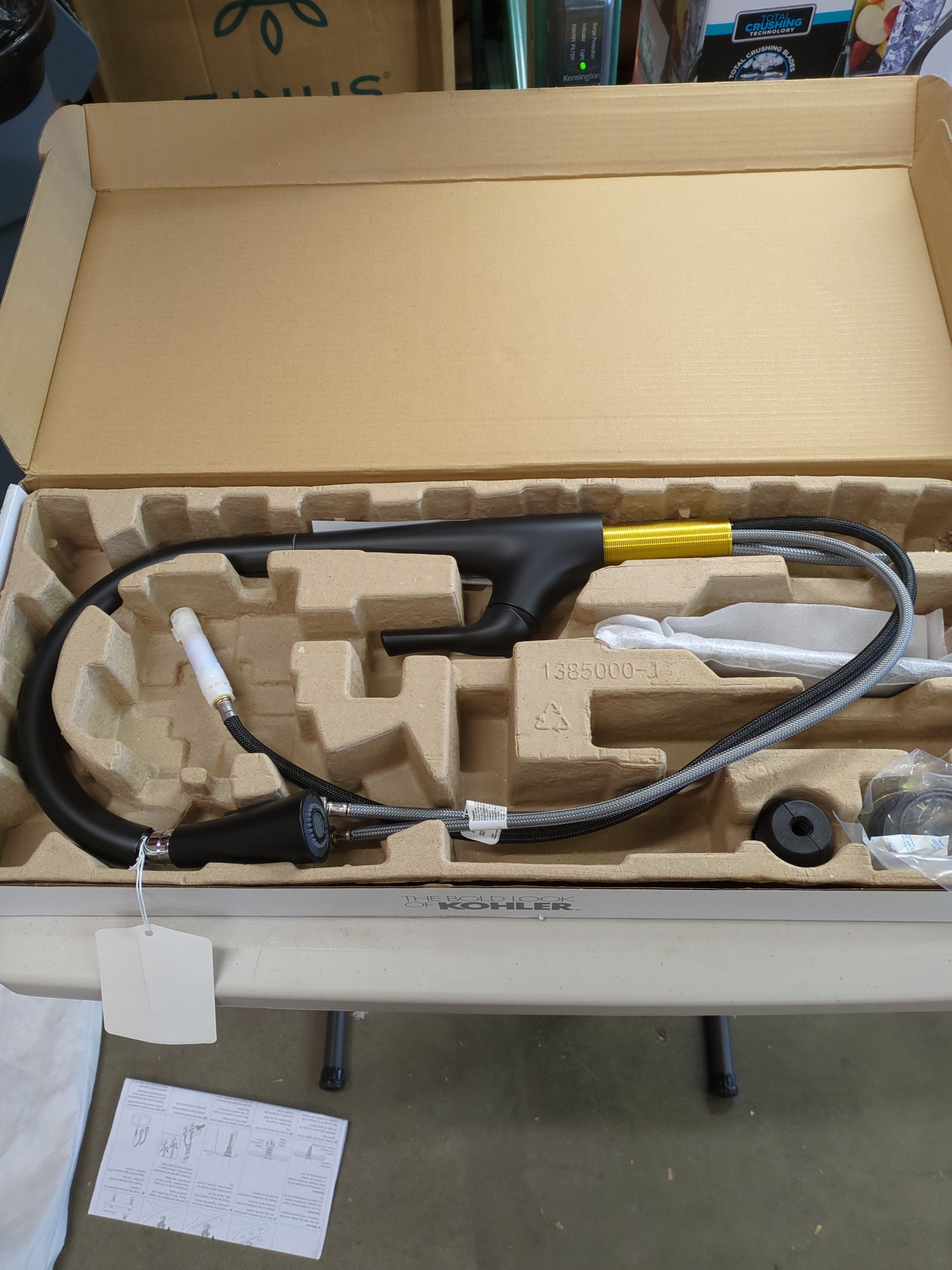 Kohler Bevin Pull-Down Kitchen Faucet - Retail $179