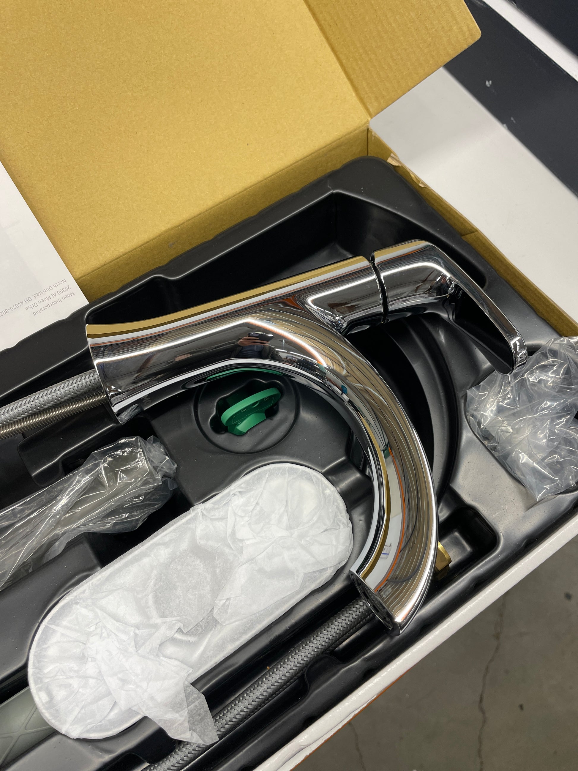 MOEN KARIS BATH FAUCET - Retail $59