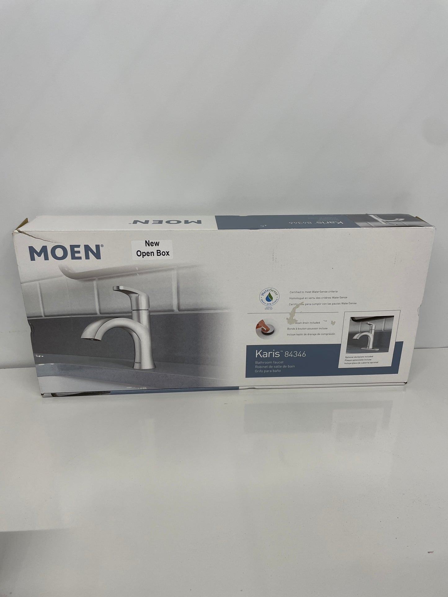 MOEN KARIS BATH FAUCET - Retail $59