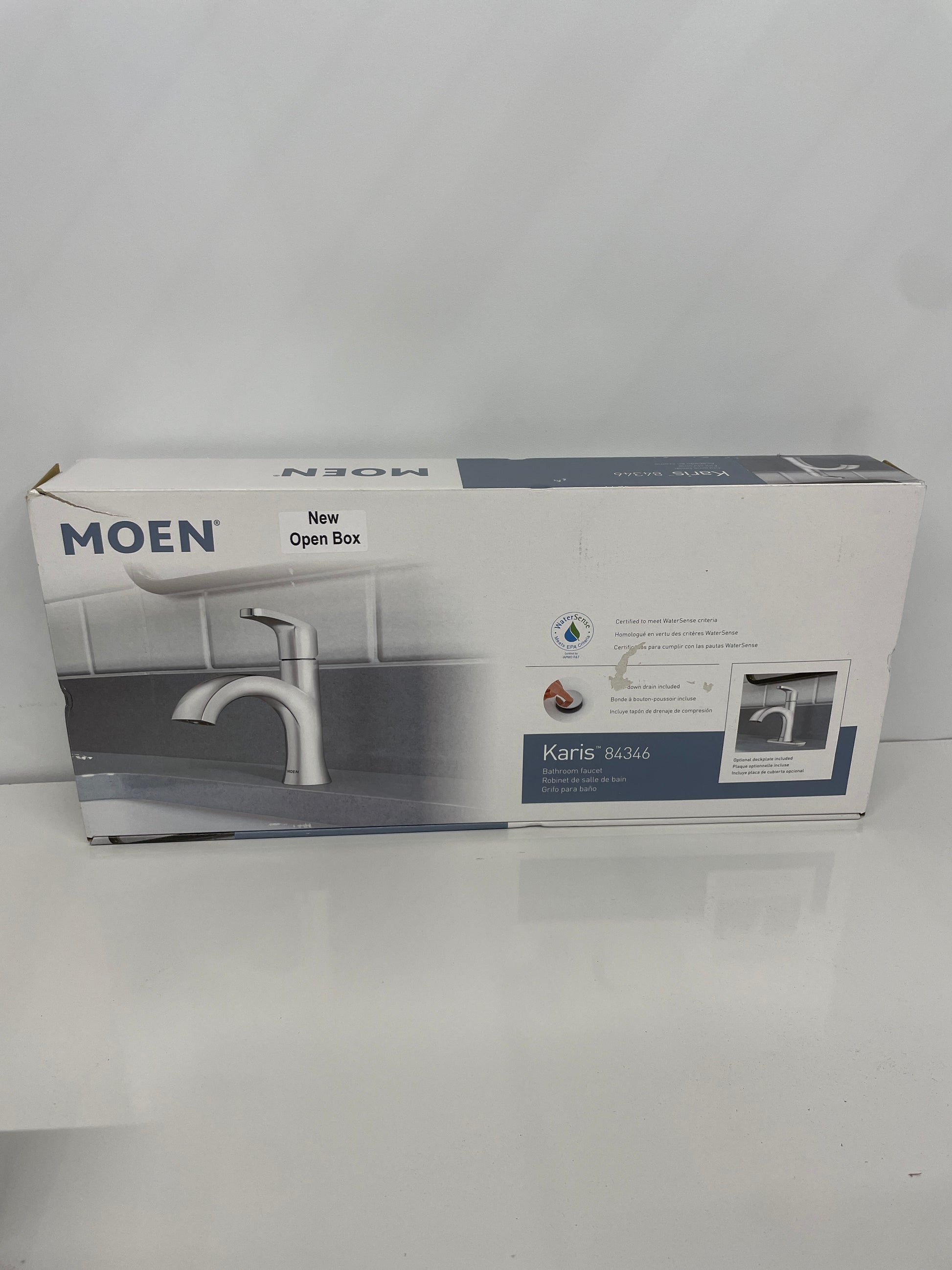 MOEN KARIS BATH FAUCET - Retail $59