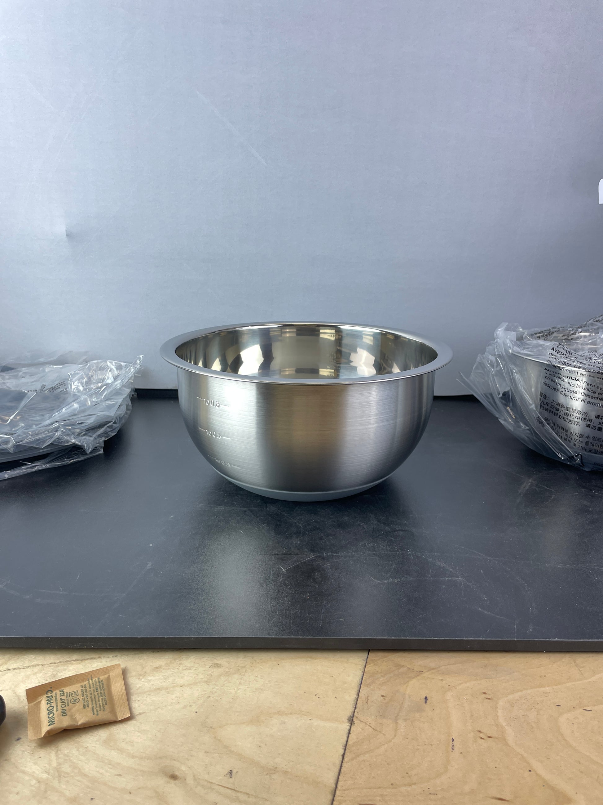 TRAMONTINA 14PC SS MIXING - Retail $37