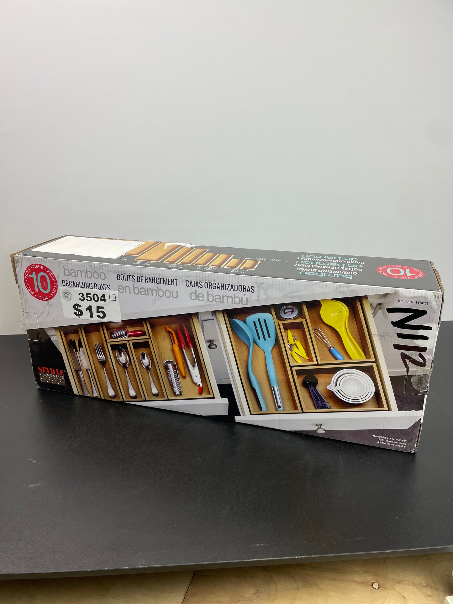 SEVILLE 10-PIECE BAMBOO - Retail $29