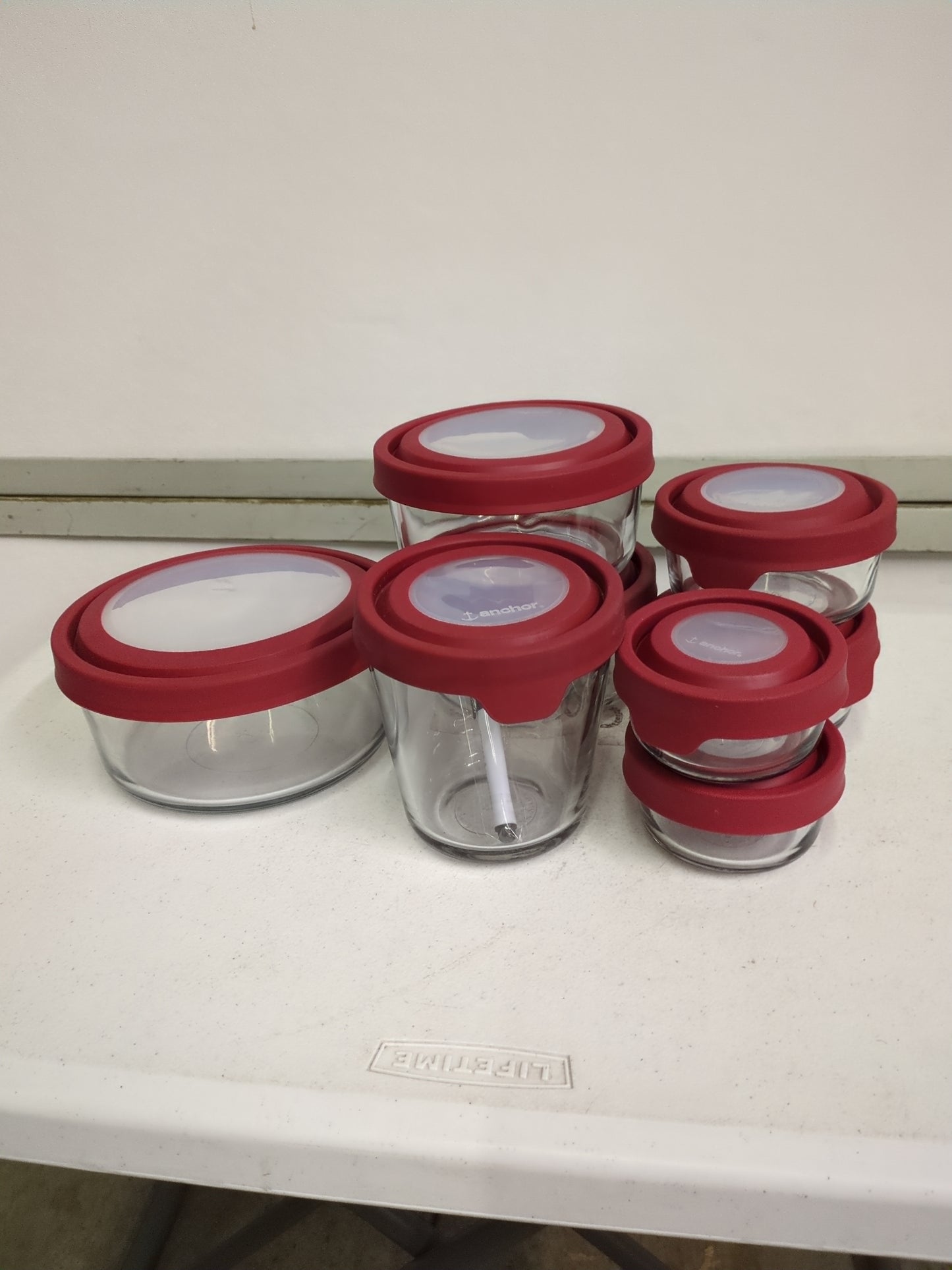 ANCHOR HOCKING 16PC GLASS - Retail $29