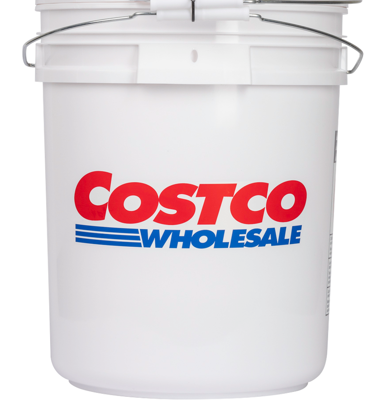 Costco Wholesale Bucket, 5 Gallon, White