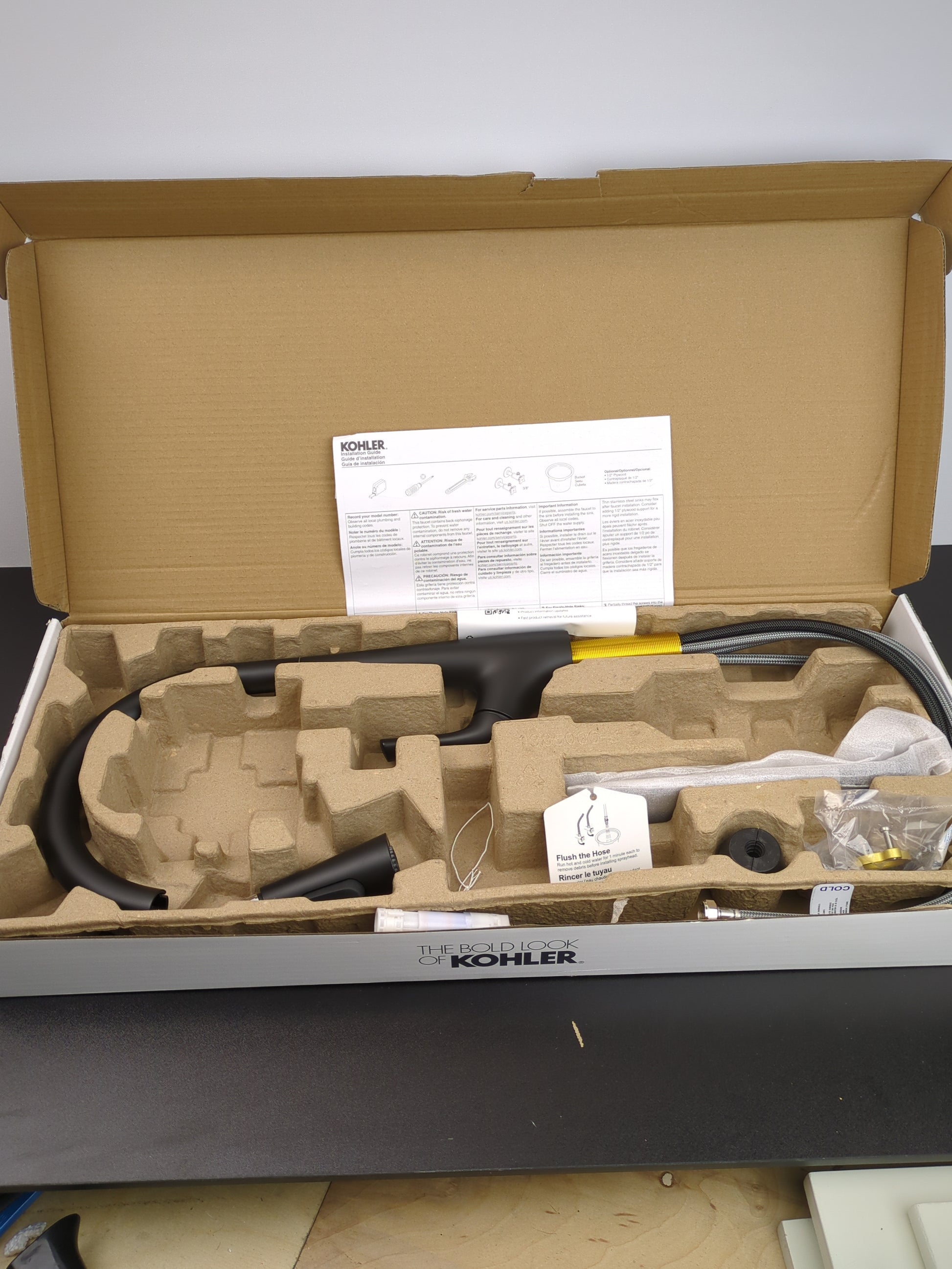 NEW - OVE Decors 60" Lakeview Bath Vanity in Blue - Retail $1529