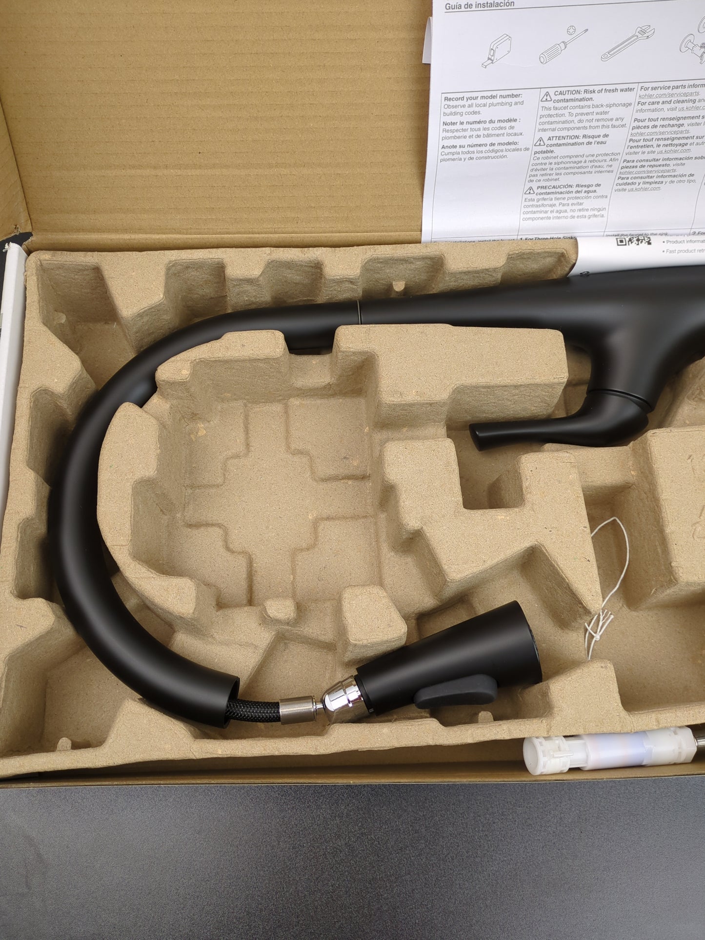 NEW - OVE Decors 60" Lakeview Bath Vanity in Blue - Retail $1529