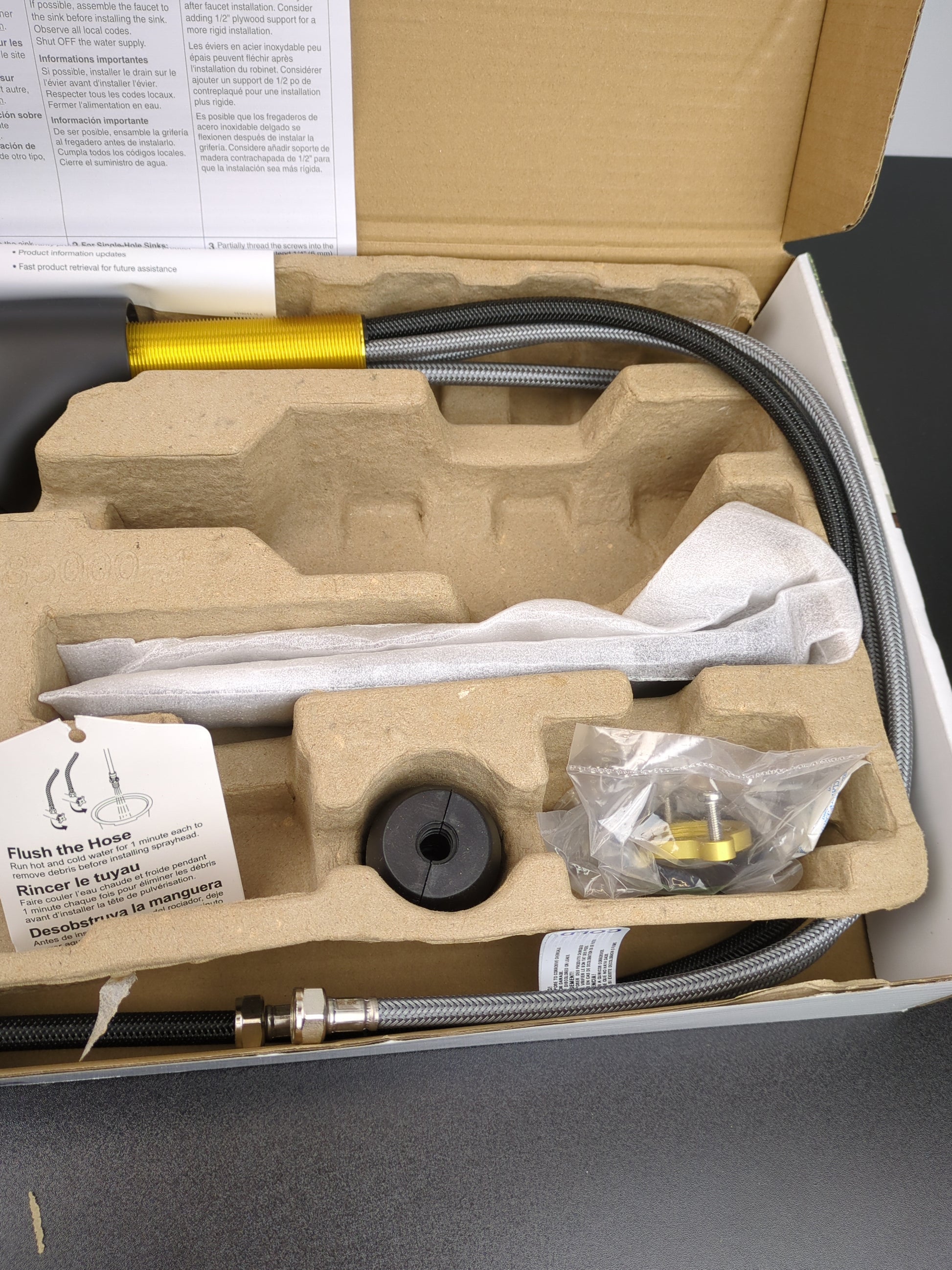 NEW - OVE Decors 60" Lakeview Bath Vanity in Blue - Retail $1529