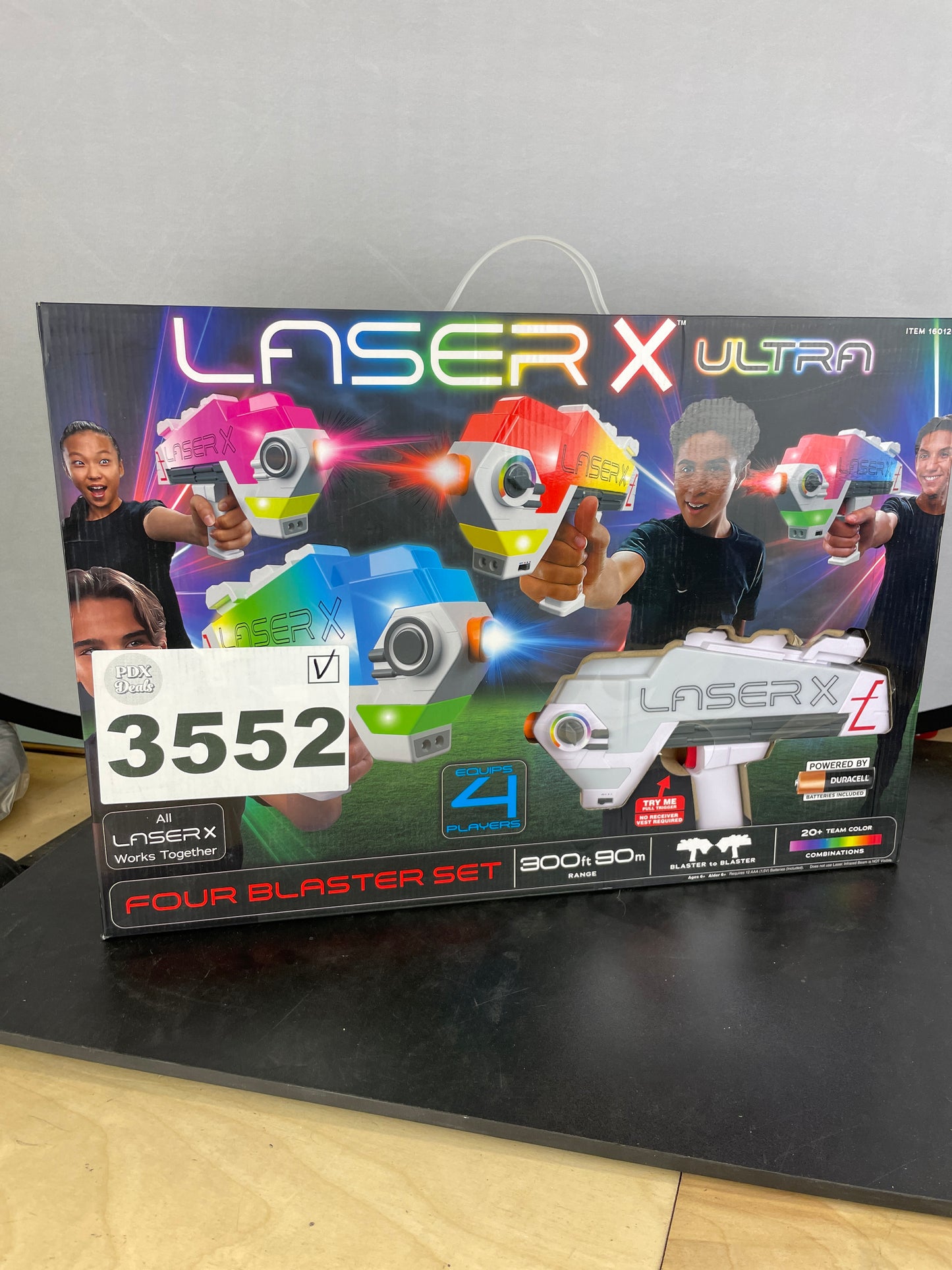 LASER X BLASTER 4 PLAYER - Retail $49