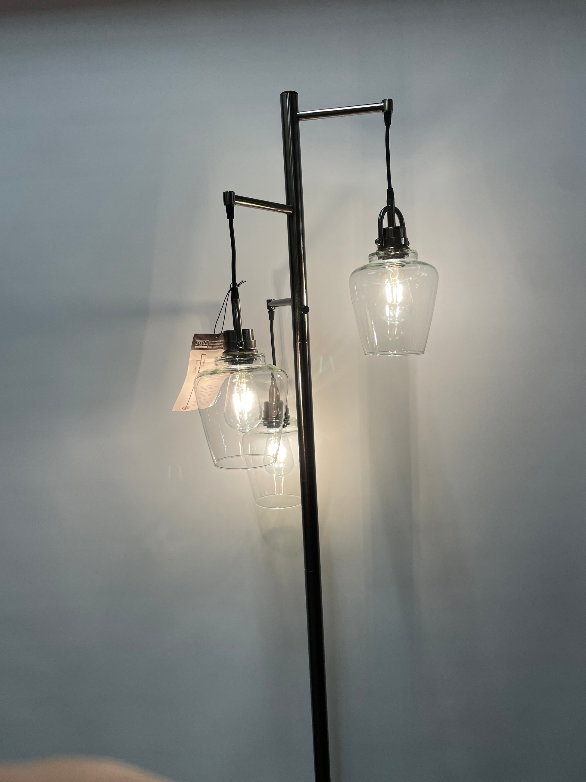 BASIA 3-ARM FLOOR LAMP - Retail $99