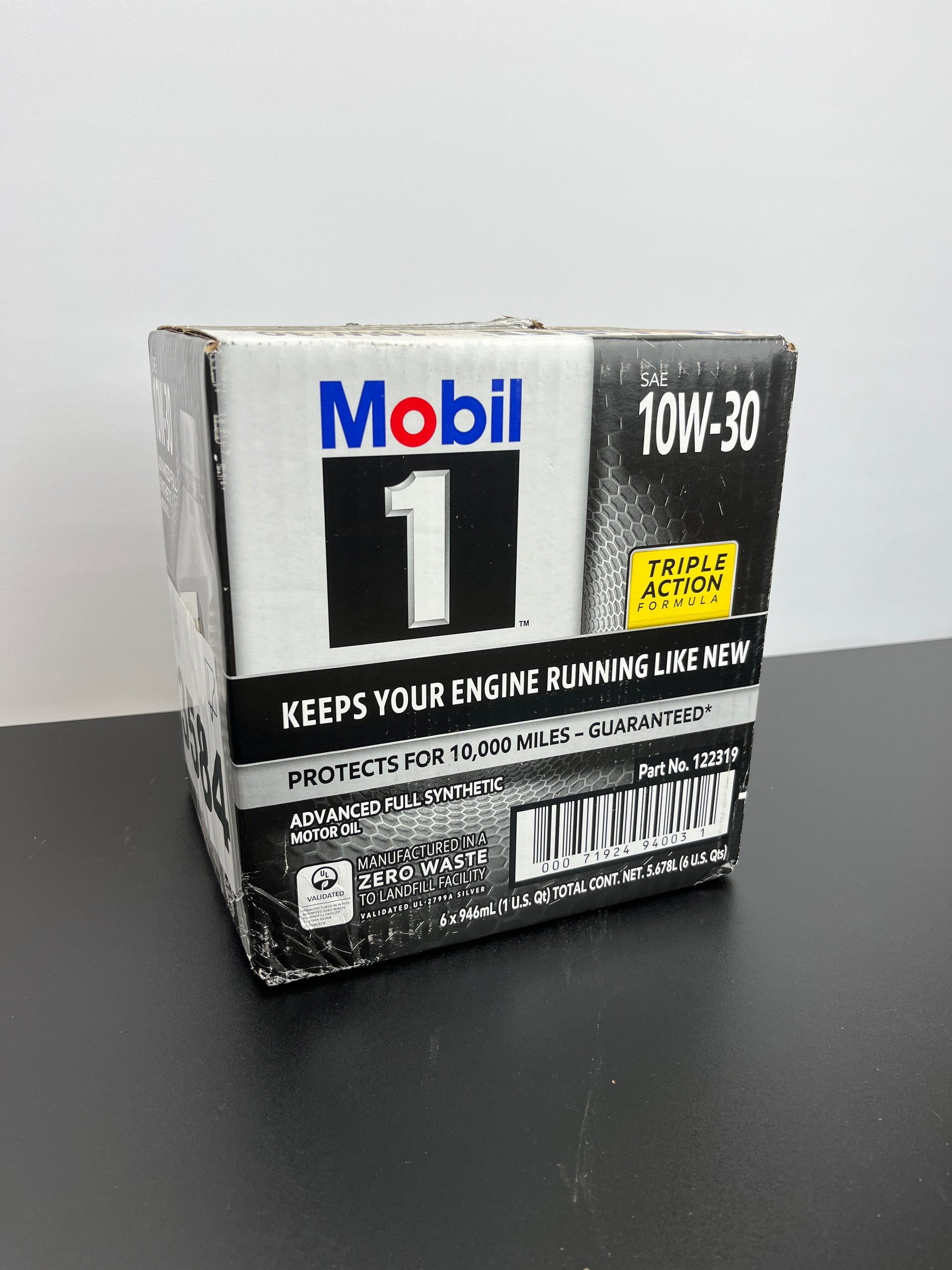 MOBIL1 10W30 SYNTHETIC - Retail $43