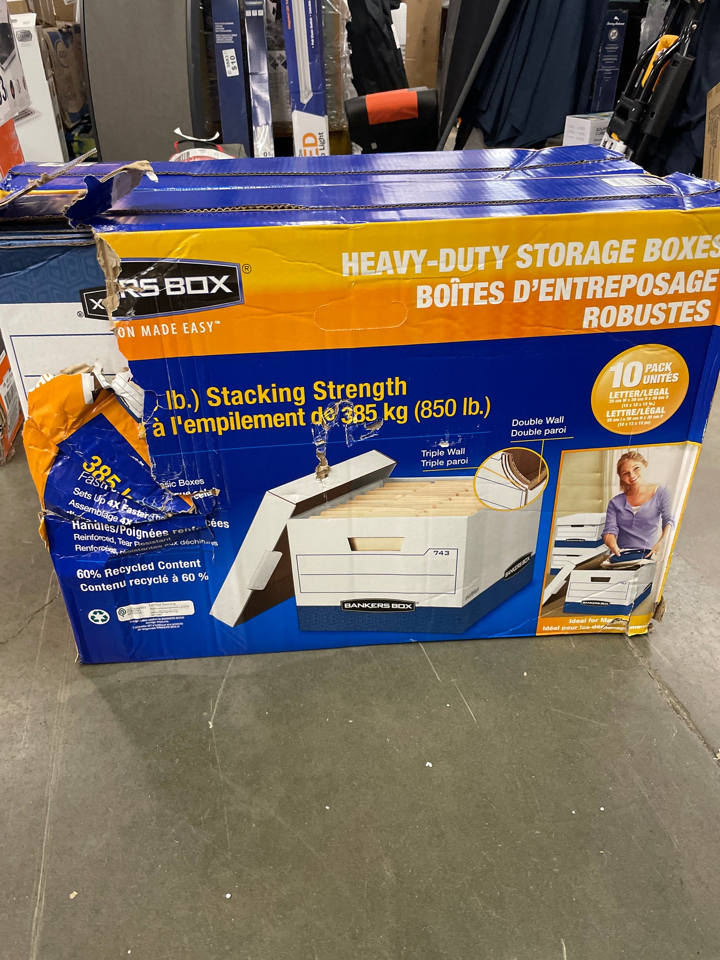 FELLOWES BANKER'S BOX P20 - Retail $24