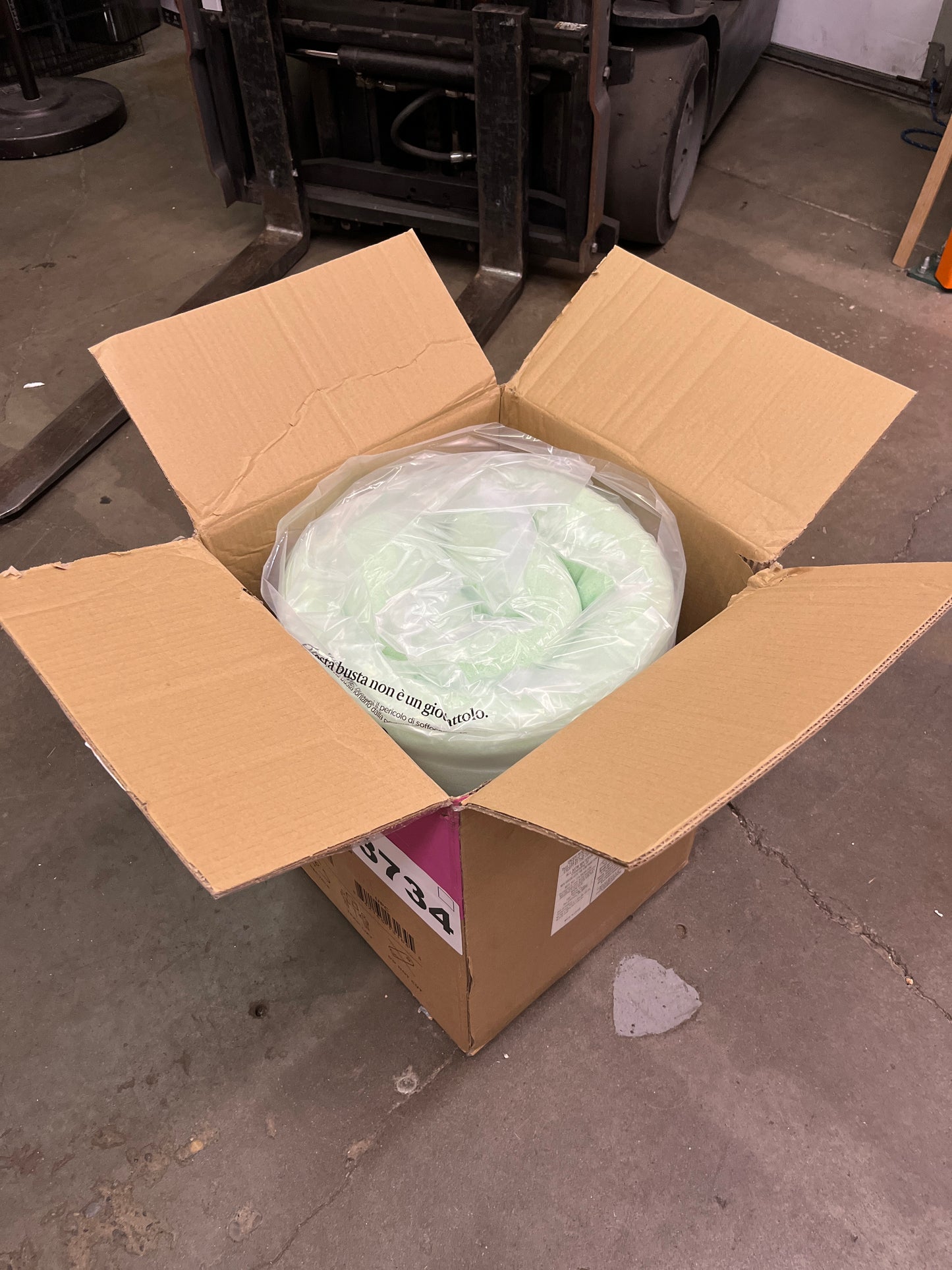 Best Price Mattress 4 Inch Egg Crate Memory Foam Mattress Topper with Calming Aloe Infusion, CertiPUR-US Certified, Full, Green - Retail $96