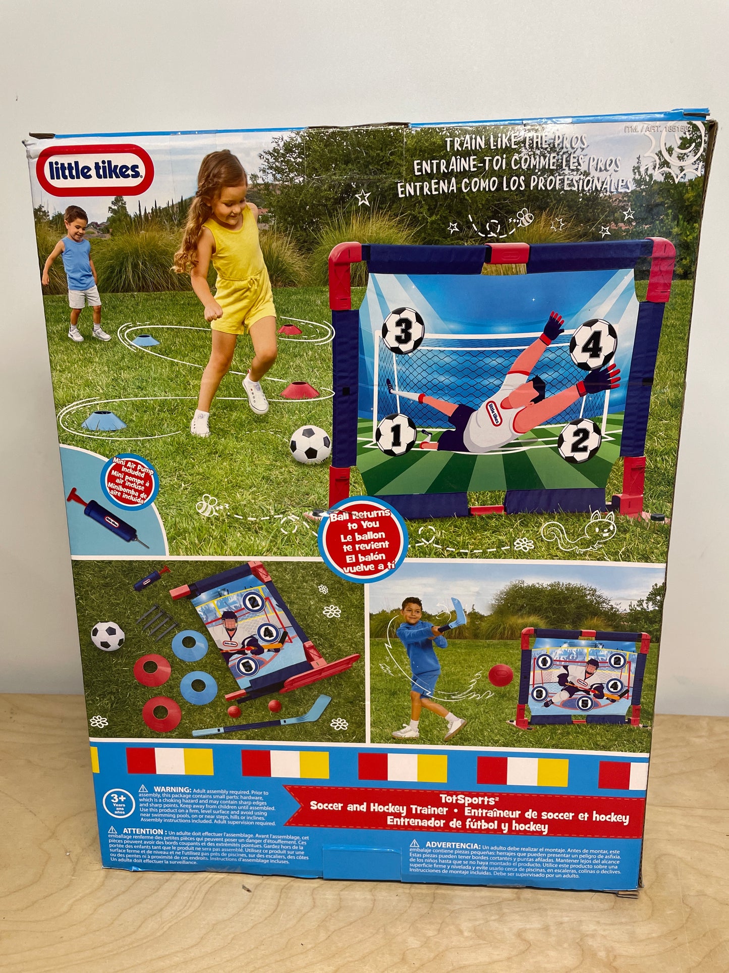 Little Tikes Soccer and Hockey Trainer Set
