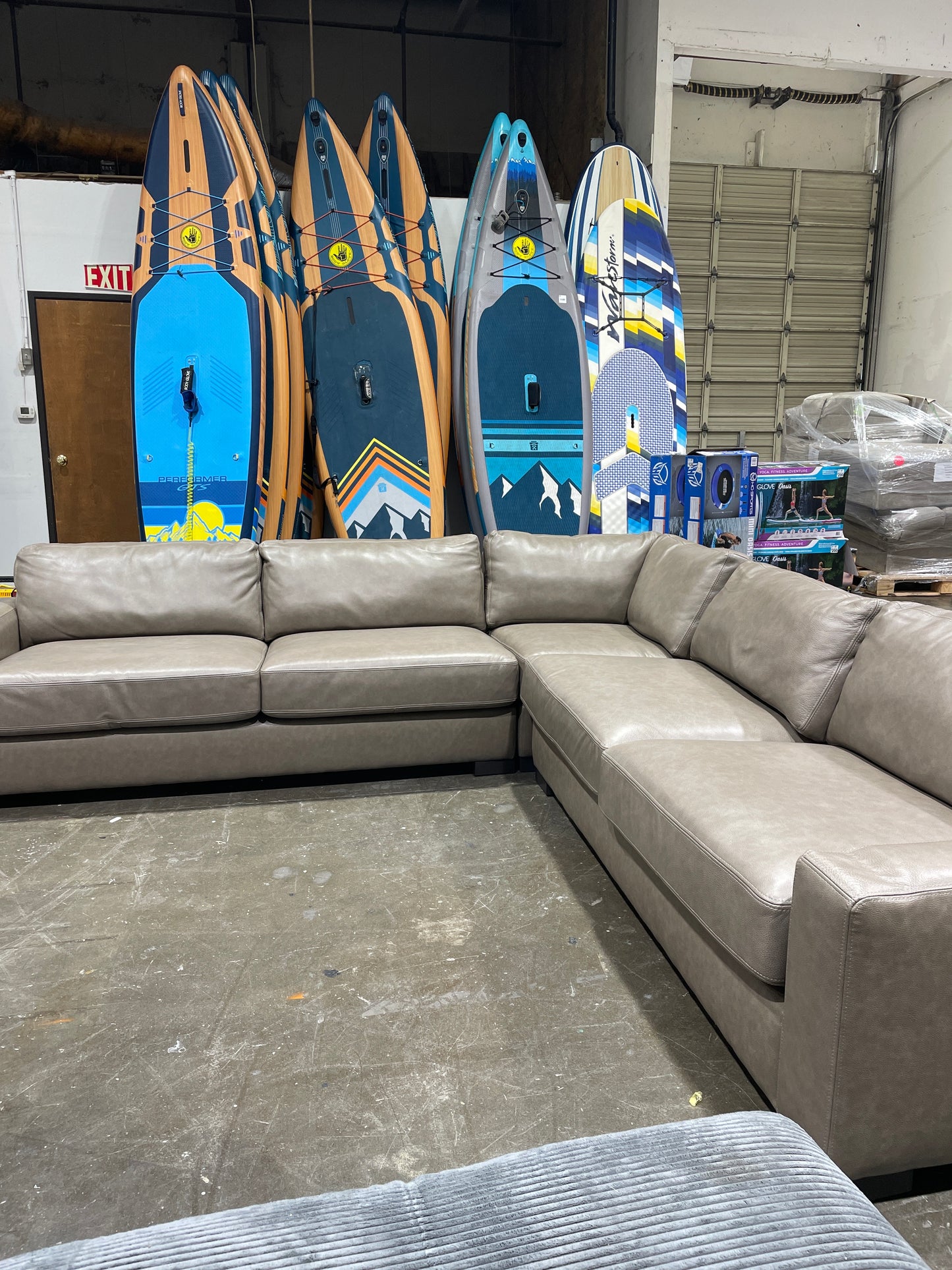 Tayler Leather Sectional