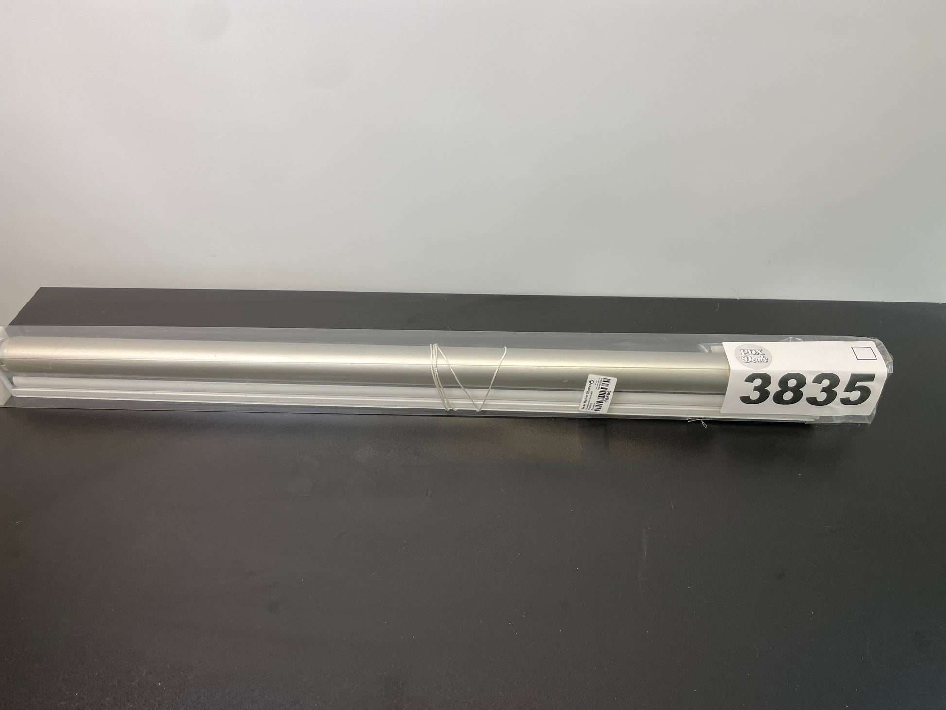 Grey Blackout Shades Roller Shade Window Blinds, Black Out 95% Light & UV, 33 inch Wide x 72 inch High - Retail $28