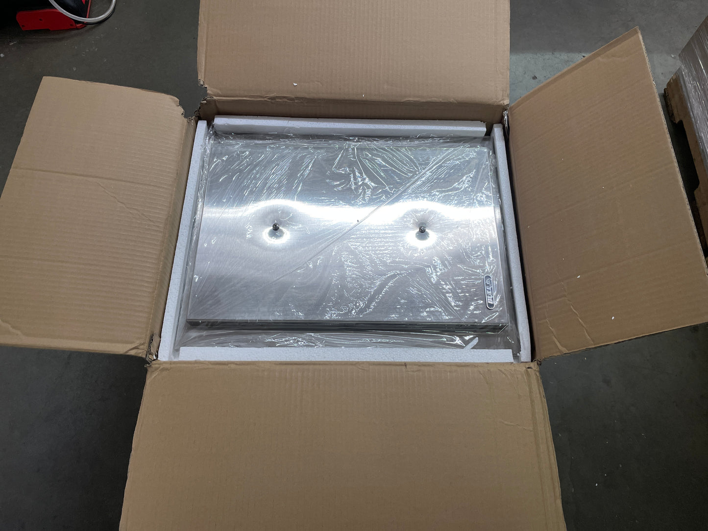 Bull Outdoor Products Stainless Steel Drop in Ice Chest 16.75" x 21.5" - Retail $540