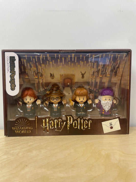 Harry Potter Sorcerer's Fisher Price Little People Collection Set - Retail $16