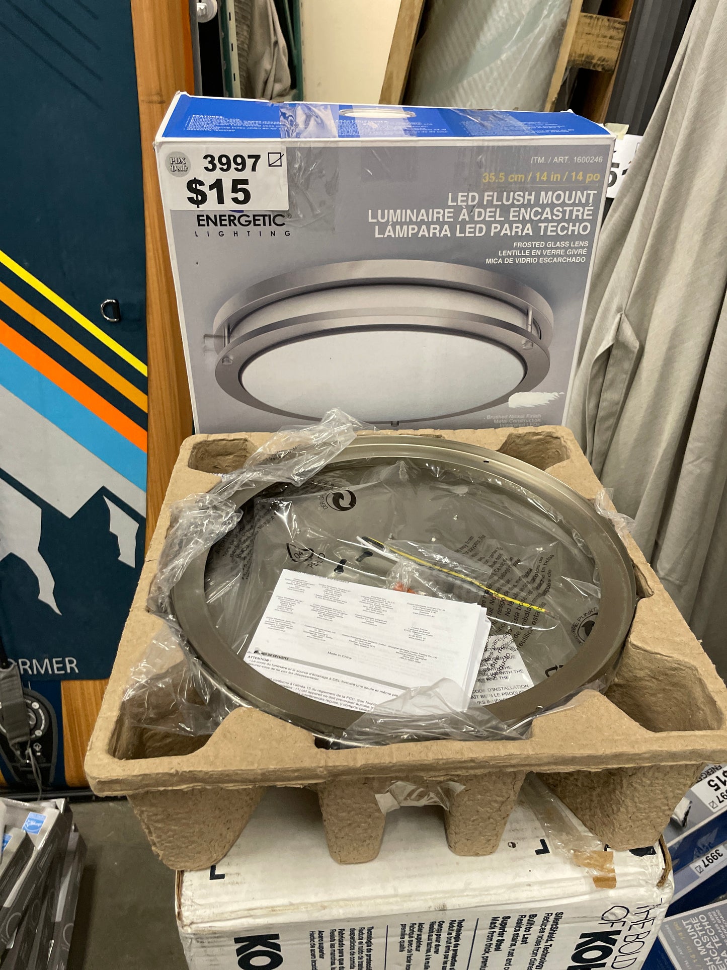 ENERGETIC LIGHTING 14" - Retail $26