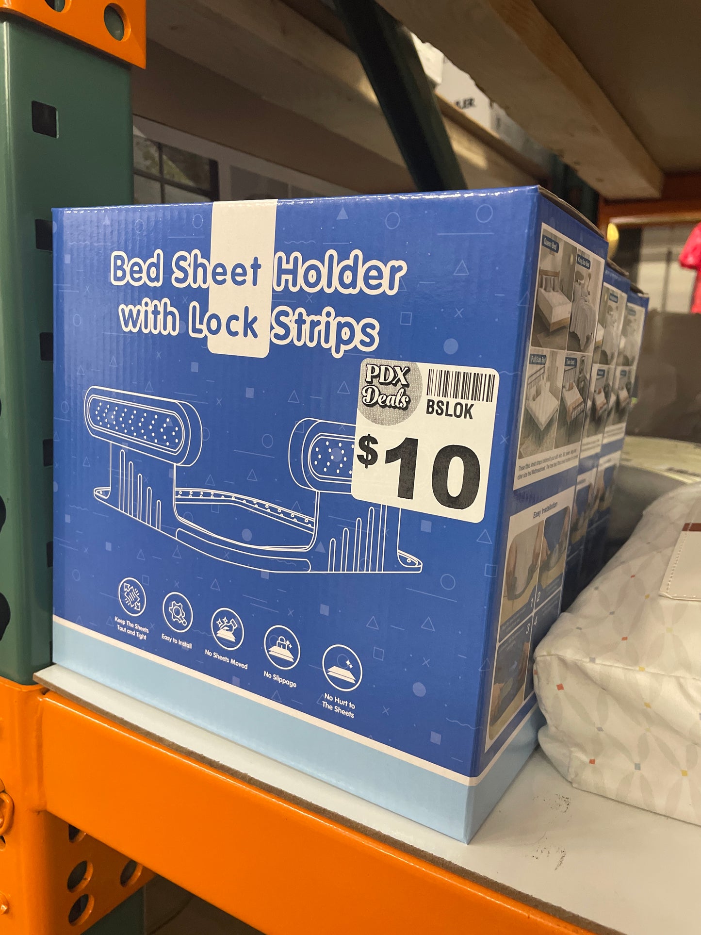 Bed Lock Sheet Holders Fit All Sheet Size,  Keep Sheets Firm & Tight, Bed Fitted Sheet Holder