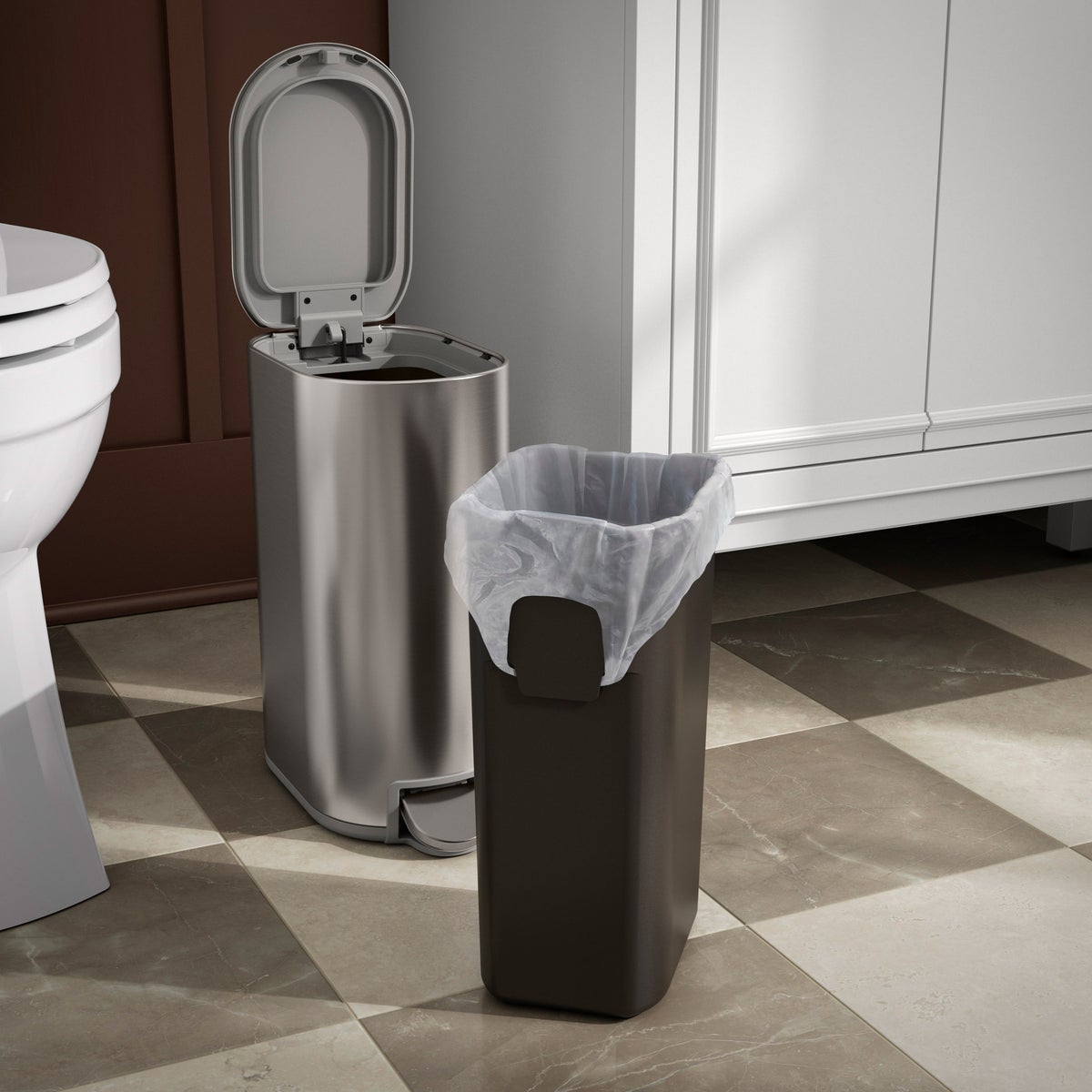 Kohler 8L Step Trash Can