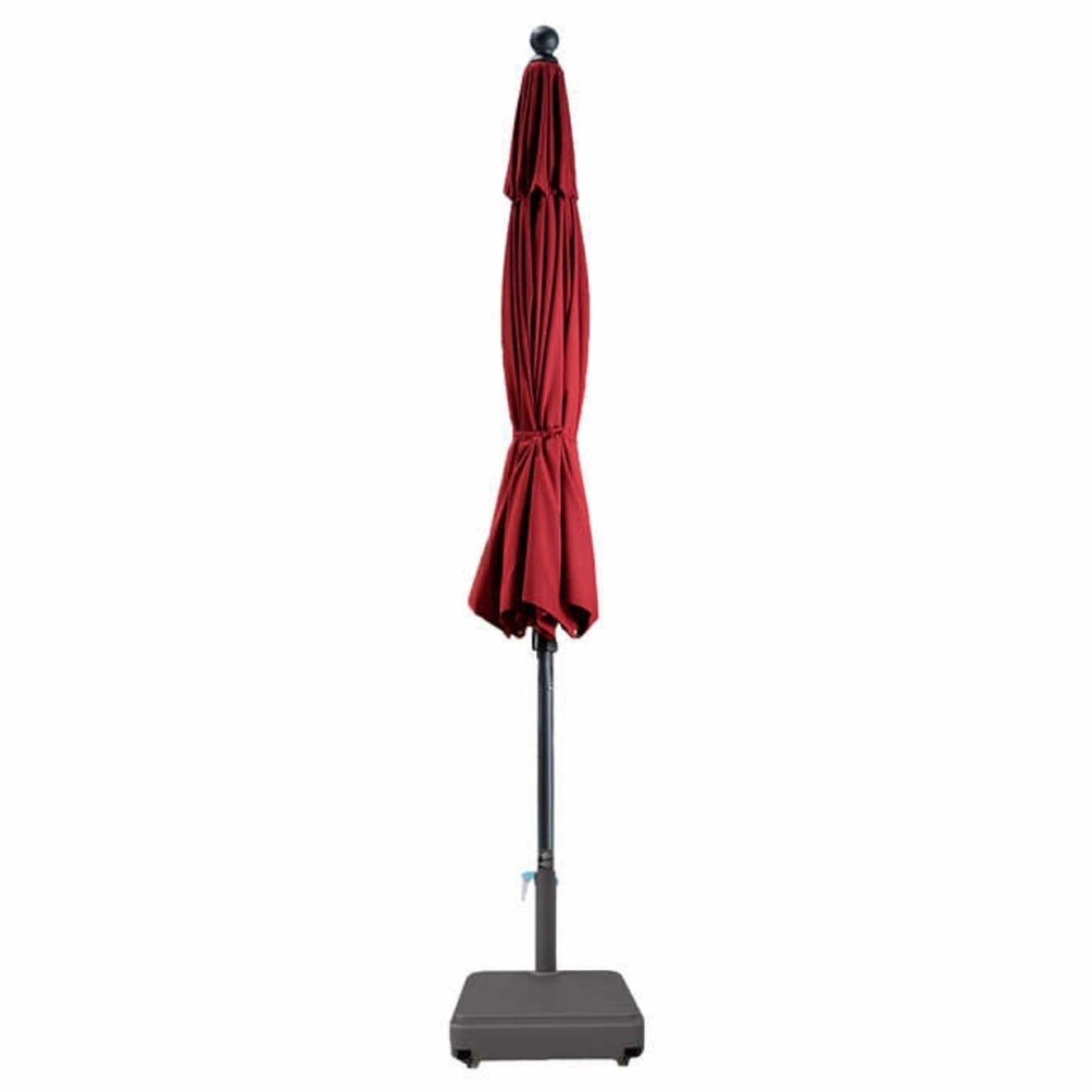 NEW - ProShade Red 10 ft Round Auto Tilt Aluminum Market Umbrella