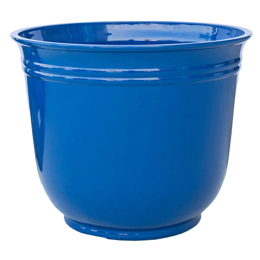NEW - Theo Resin Planters by Trendspot, 2-pack (Blue) - Retail $42