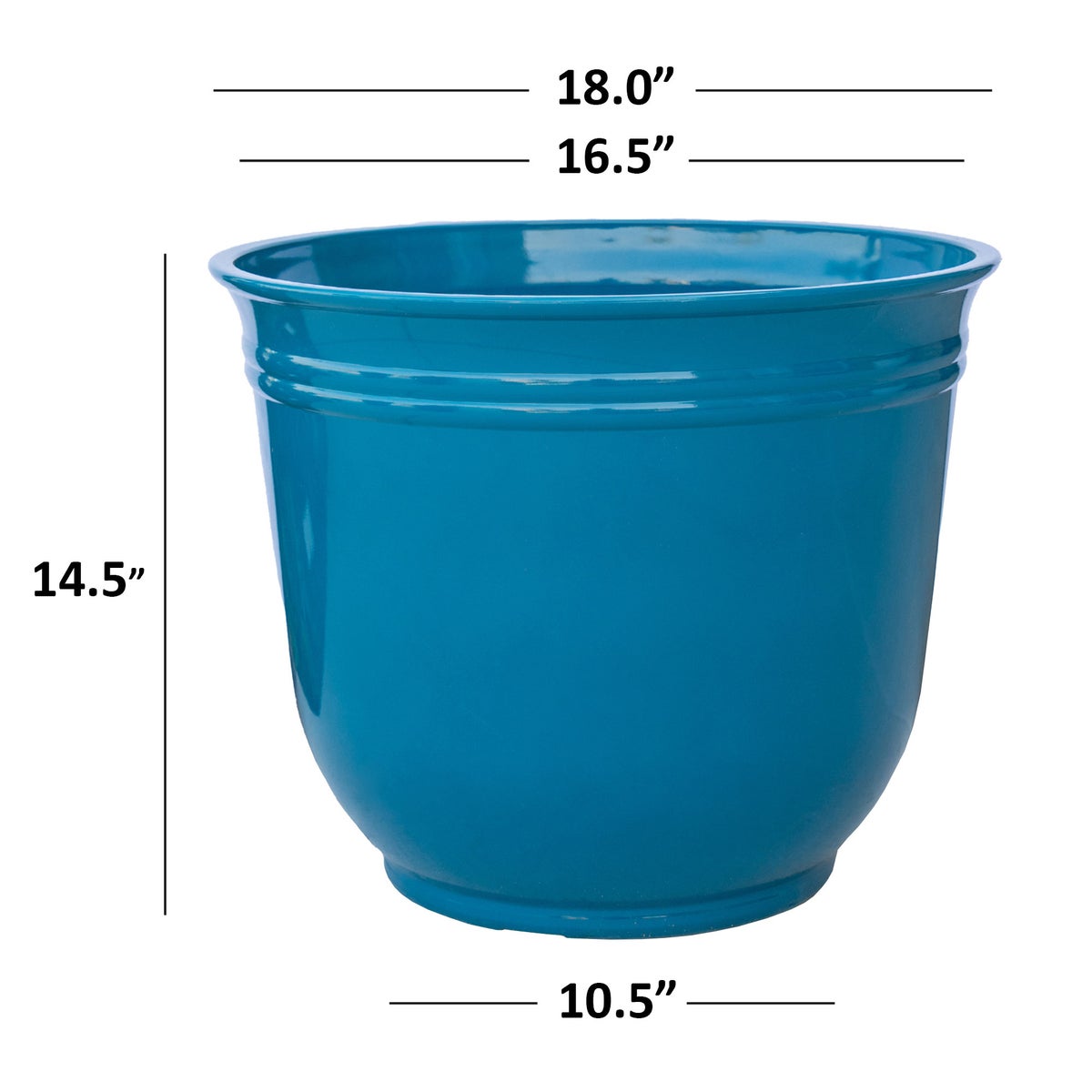 Theo Resin Planters by Trendspot, 2-pack - Retail $43