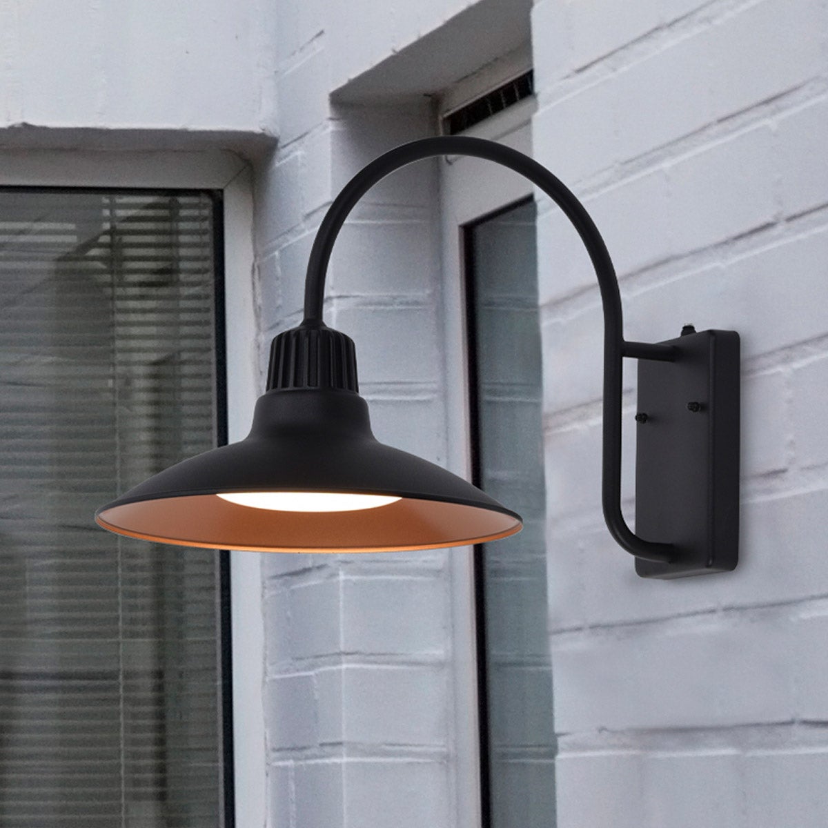 Lutec 12" Wall Light